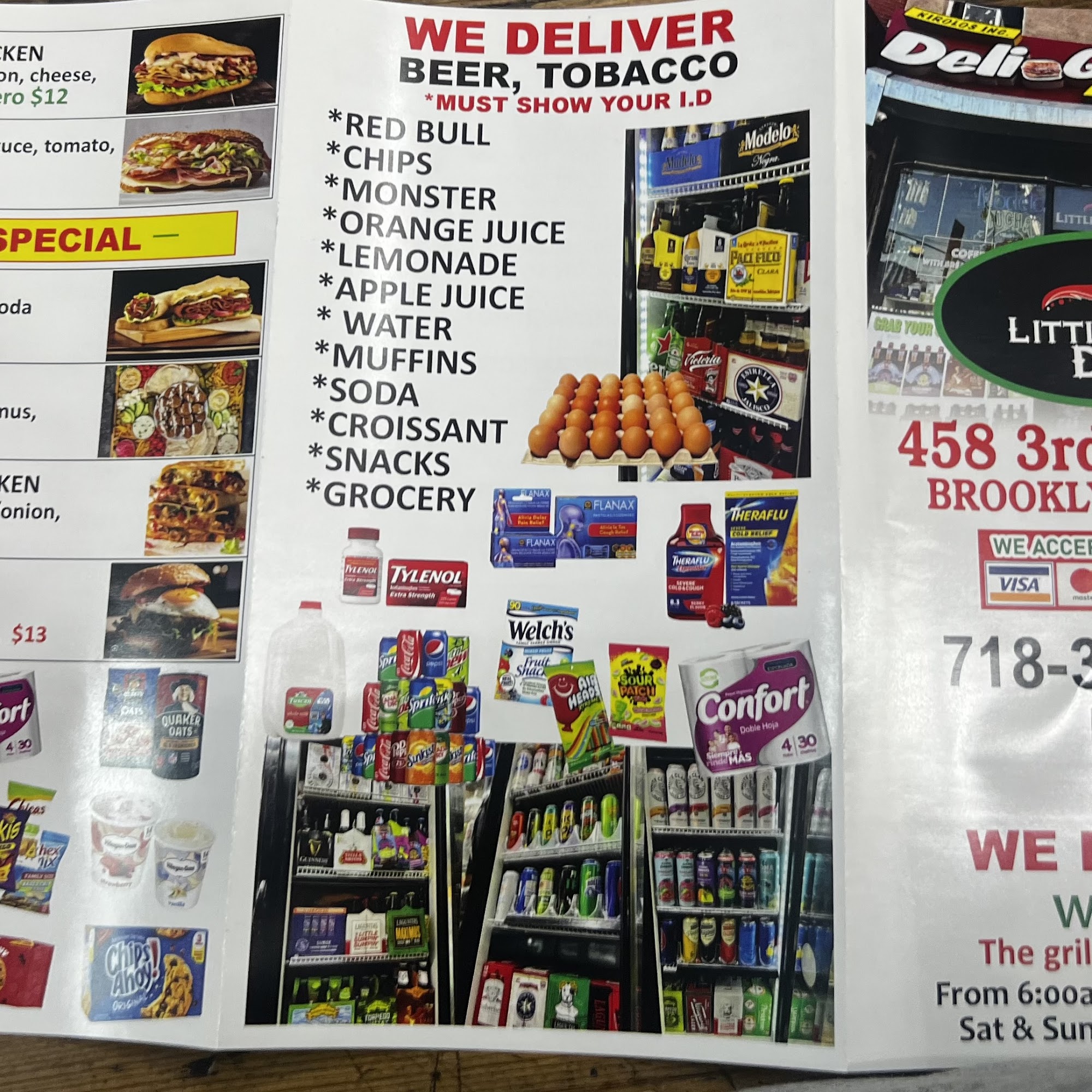 Little spicy deli Menu