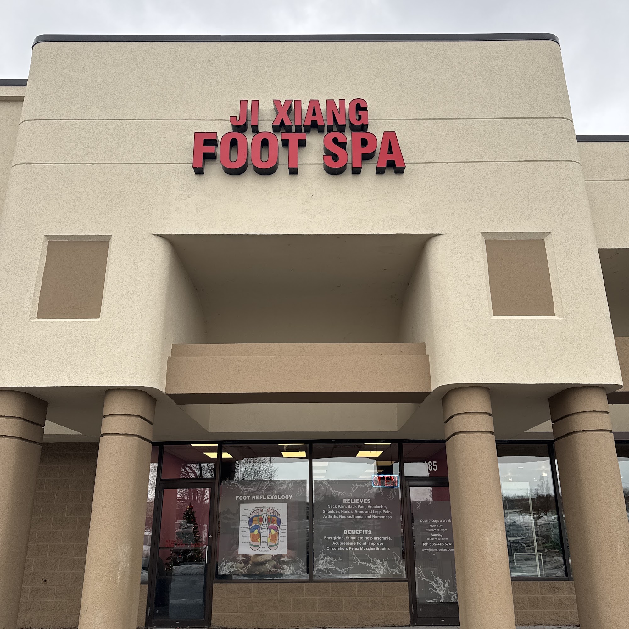 Ji Xiang Foot Spa 3225 NY-364 Suite 185, Canandaigua New York 14424