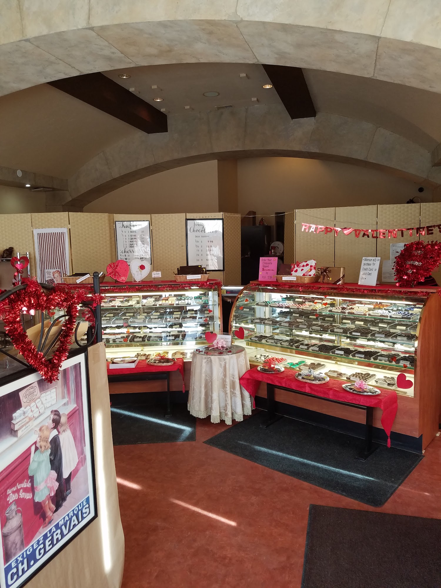 Meyers Chocolates Menu