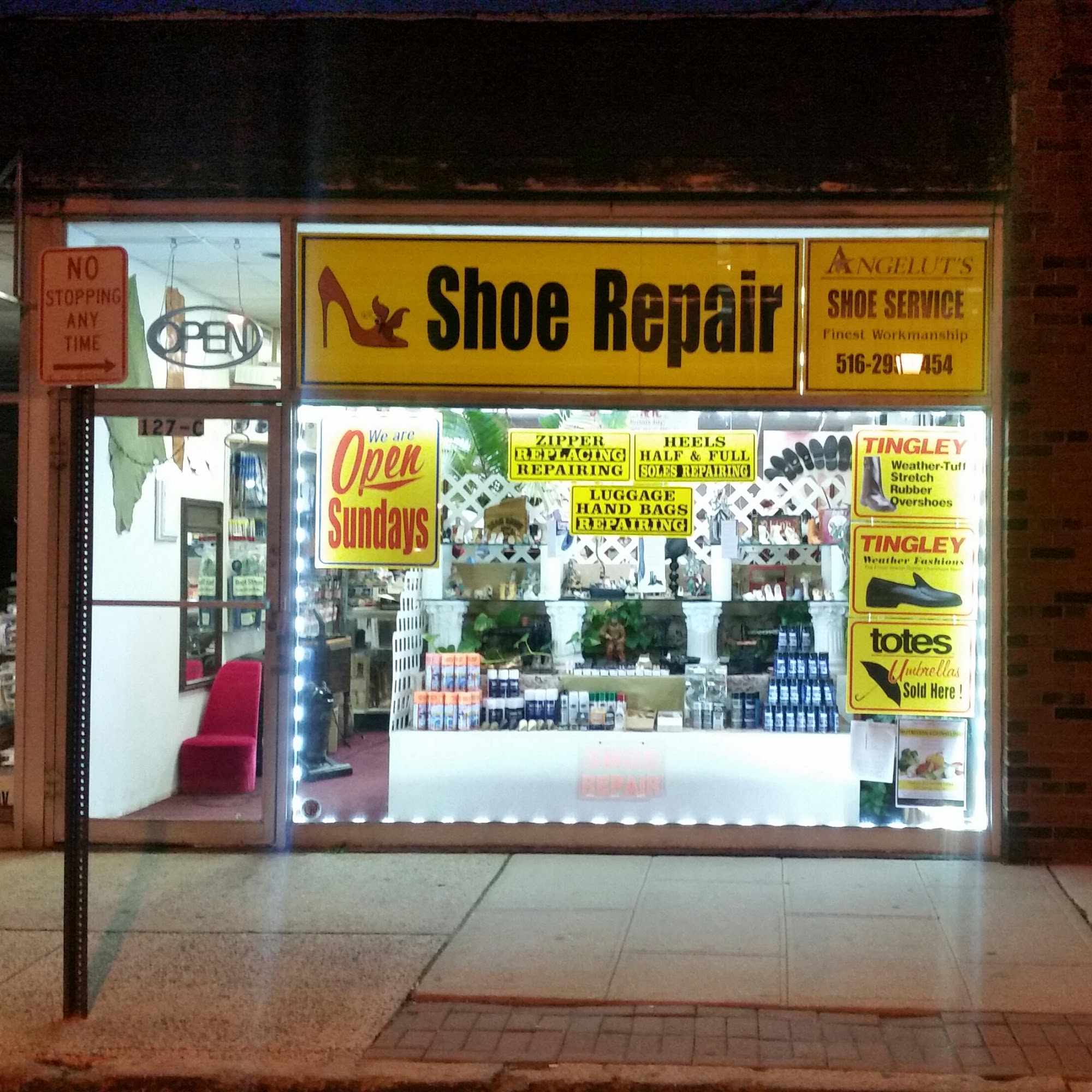 Angelut's Shoe Service 127 Spruce St, Cedarhurst New York 11516