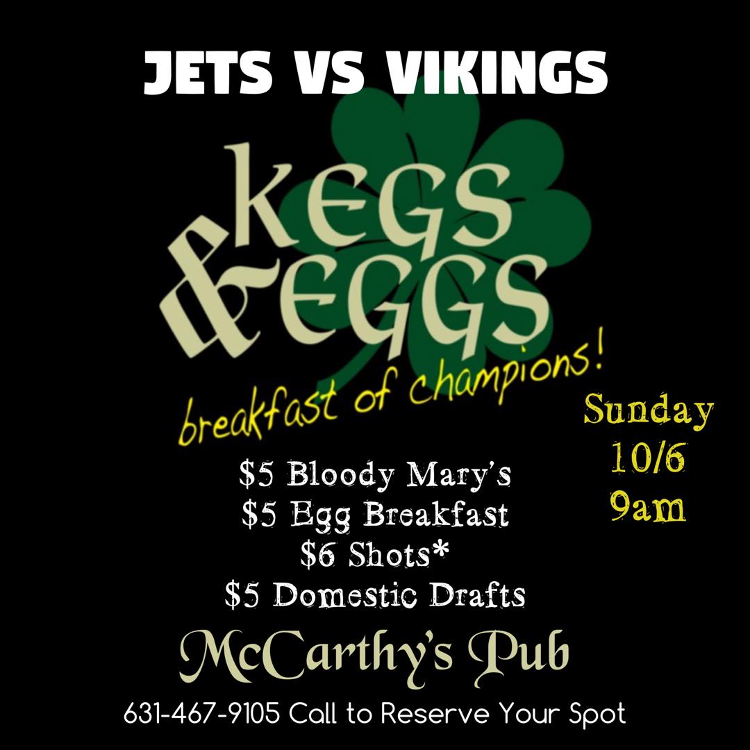 Jack Mc Carthy's Pub Menu