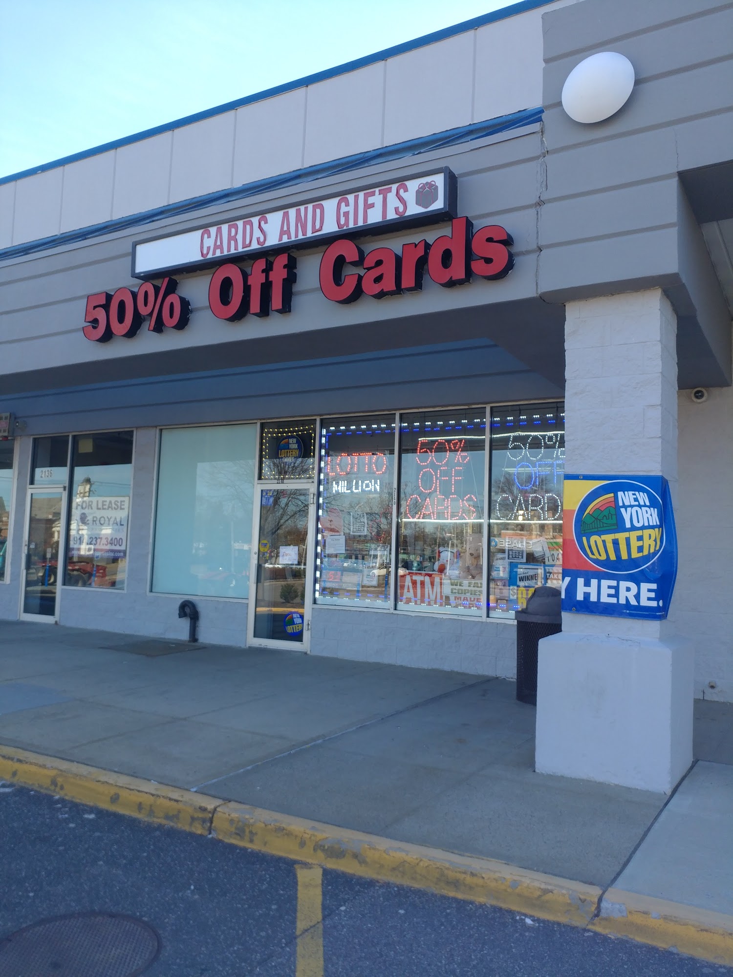 50% Off Cards and gifts Centereach