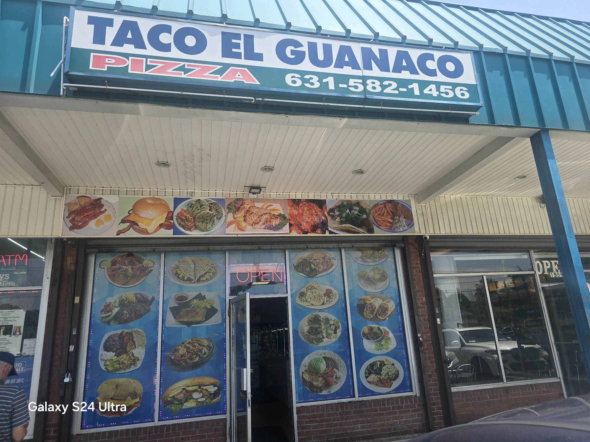 Taco El Guanaco Menu