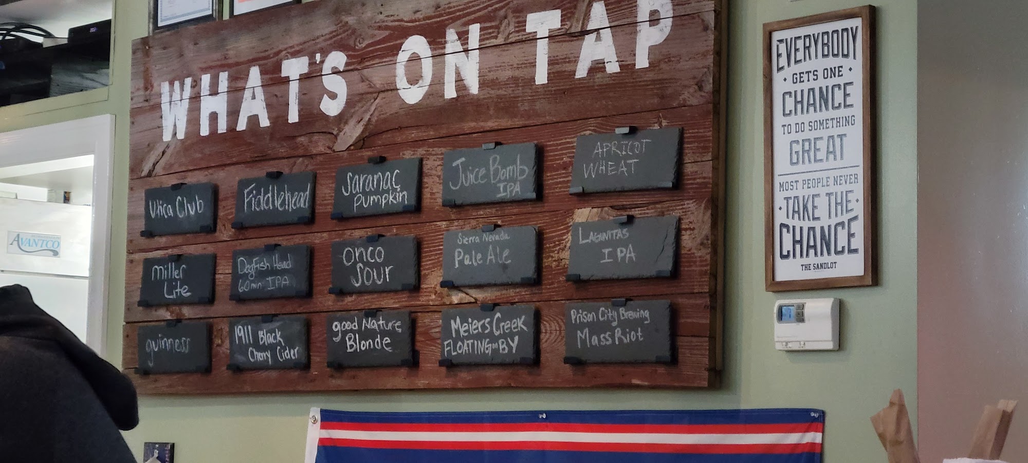 Shannon's Place Menu