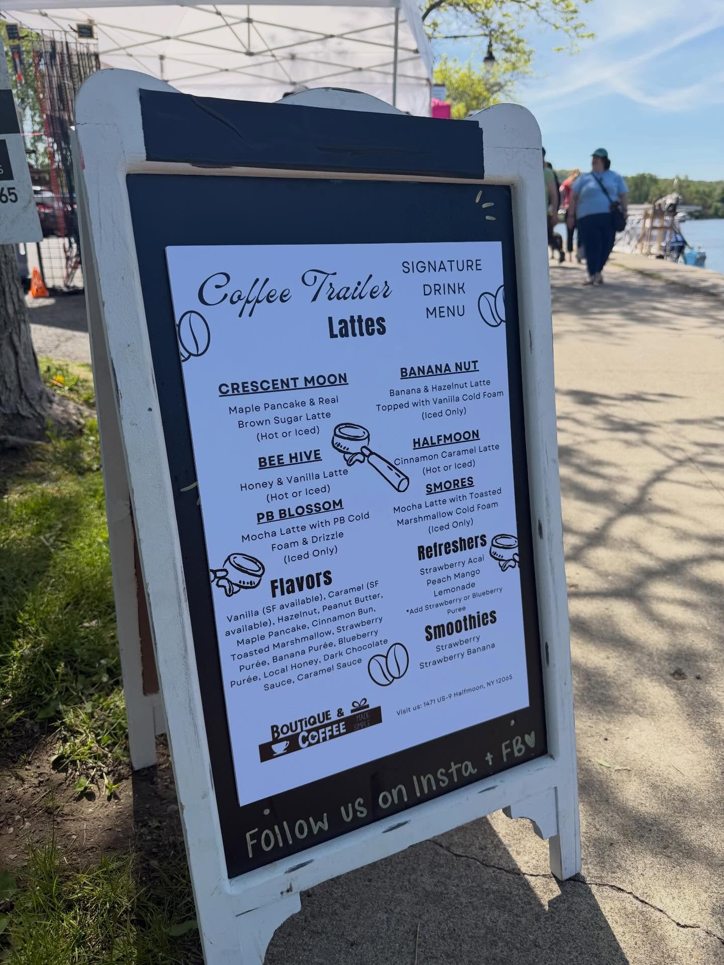 Boutique & Coffee Made Simple Menu