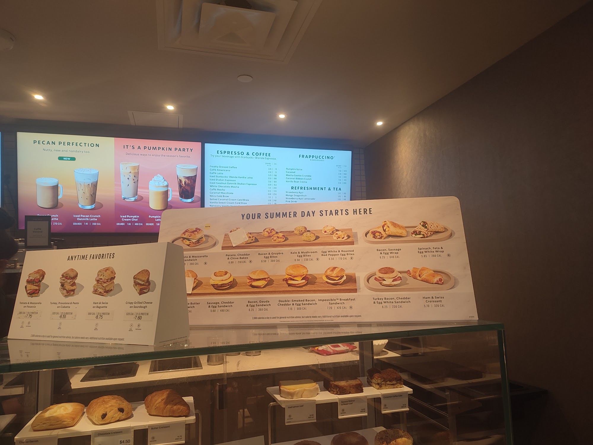 Starbucks Menu