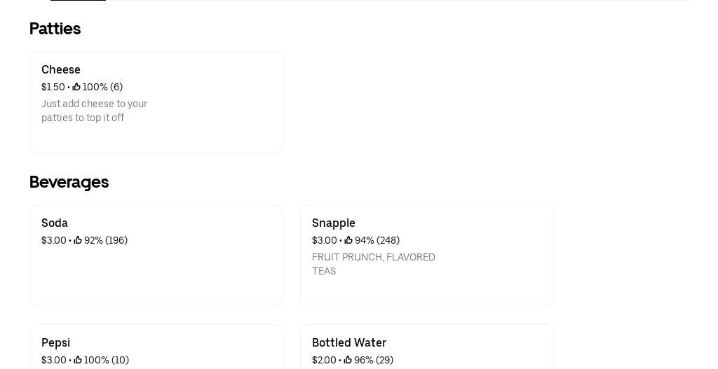 Jamaican Paradise Restaurant Menu