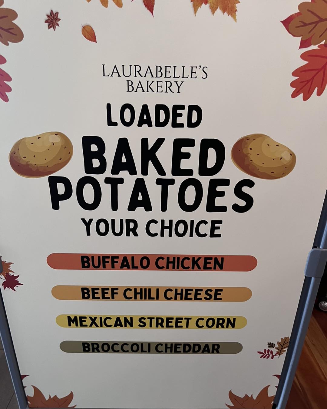 Laurabelle's Cupcakery Menu