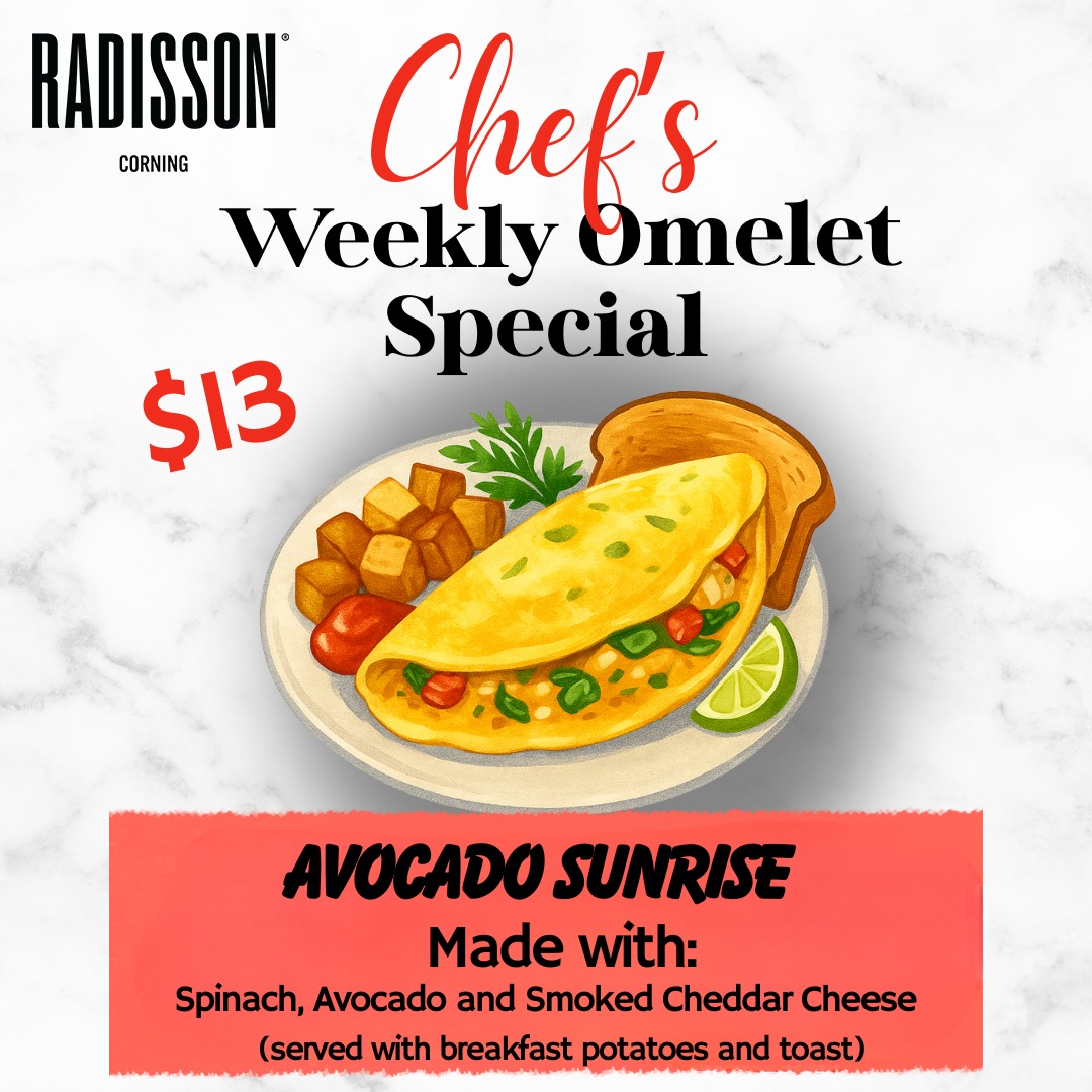 Market Street Social Tapas Bar at Radisson Hotel Corning Menu