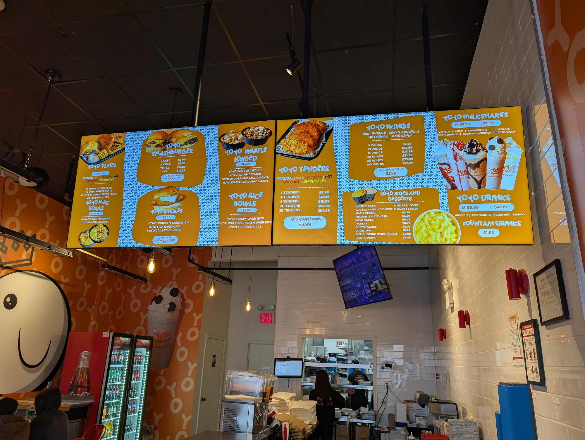 YoYo Chicken Menu