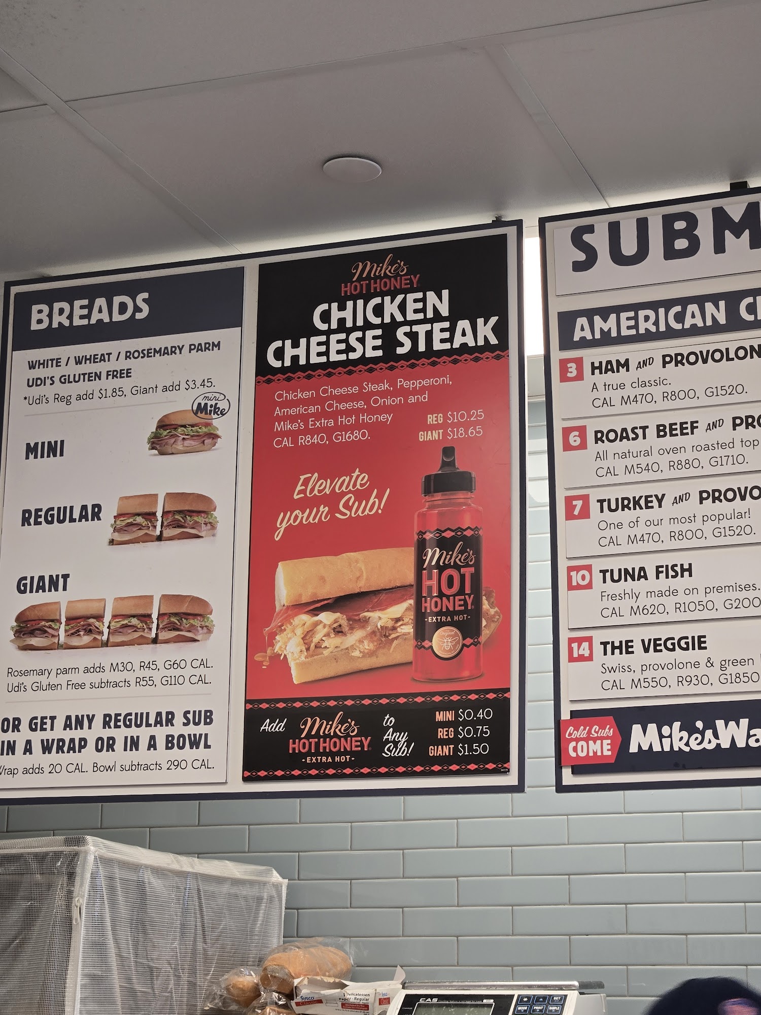 Jersey Mike's Subs Menu
