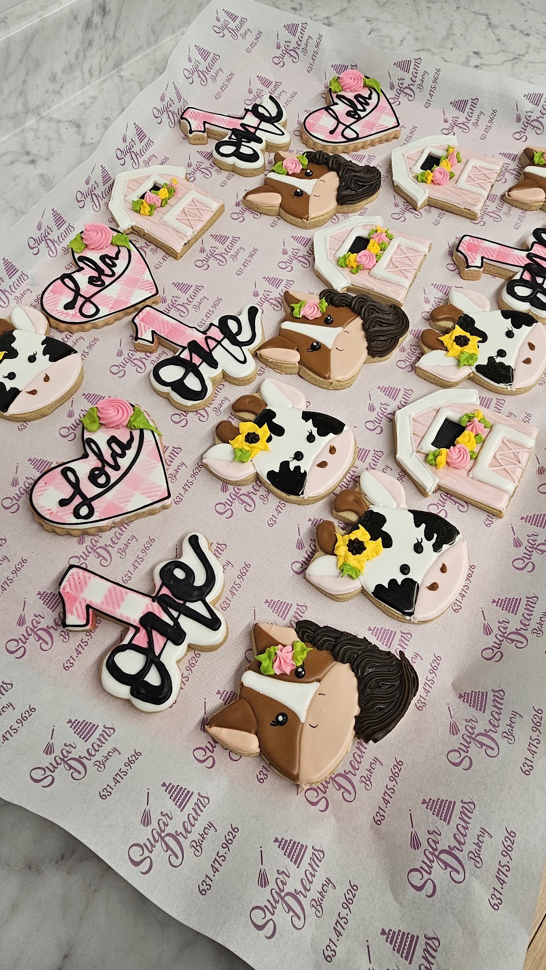 Sugar Dreams Bakery Menu