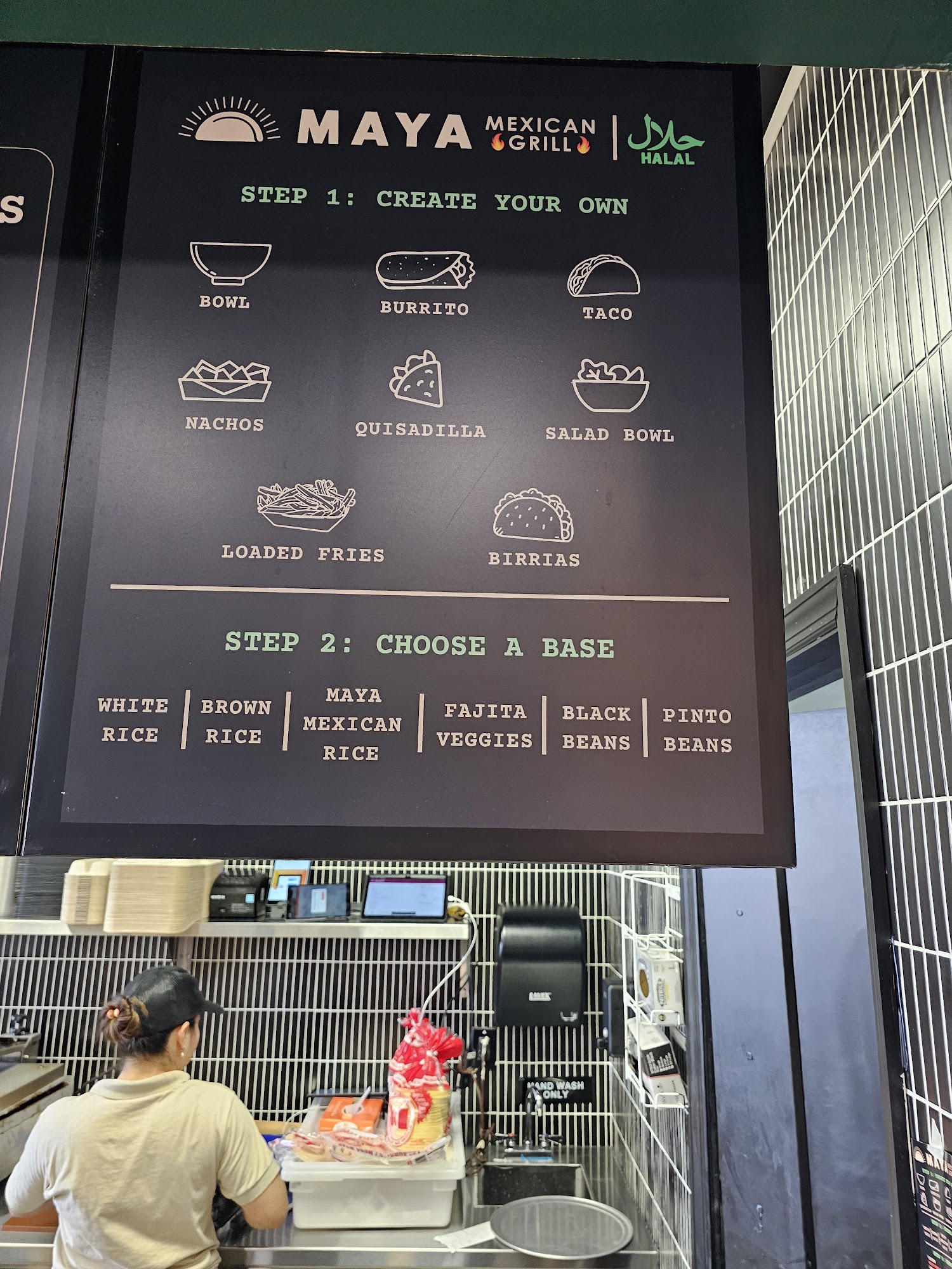 Maya Mexican Grill Menu