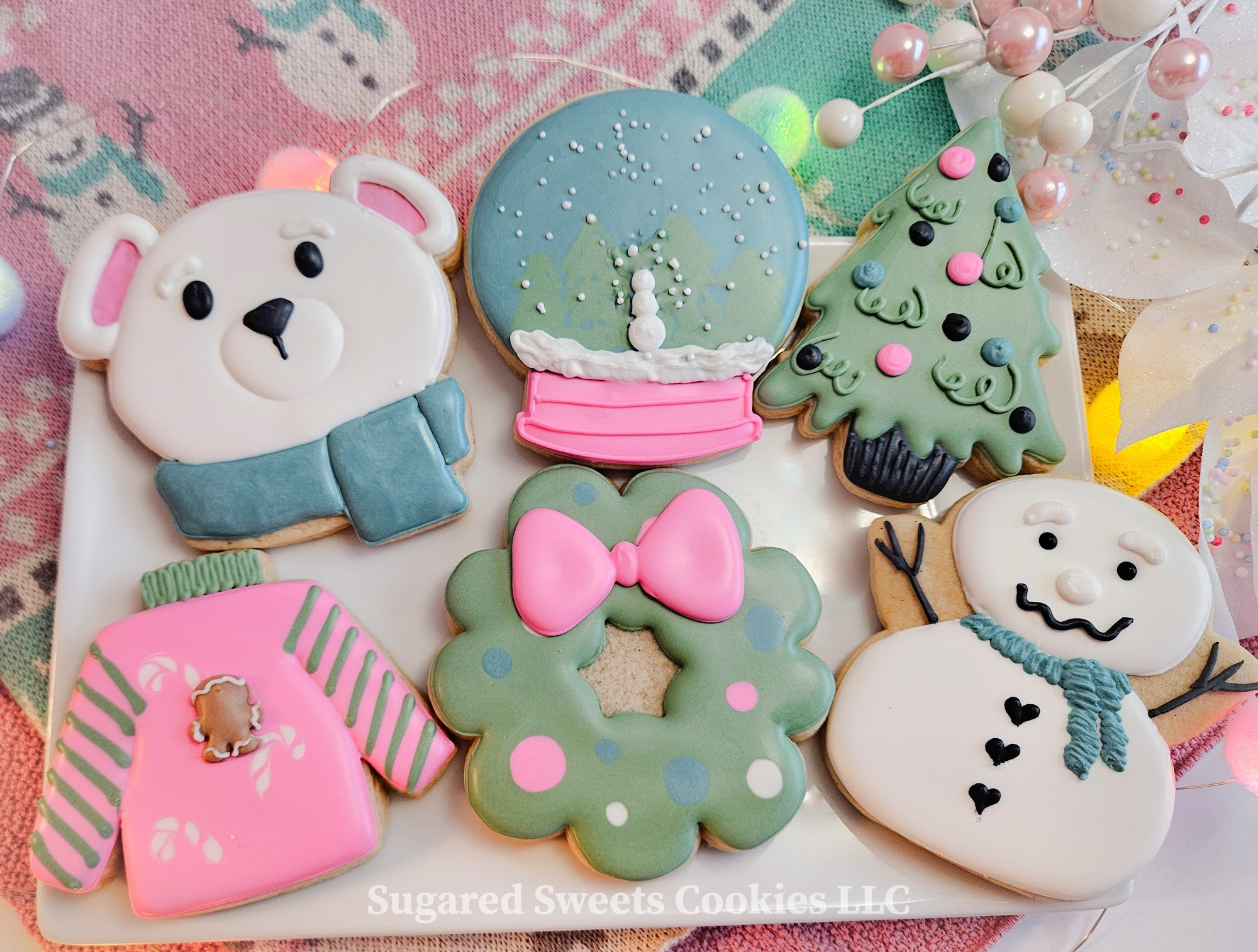 Sugared Sweets Cookies LLC Menu