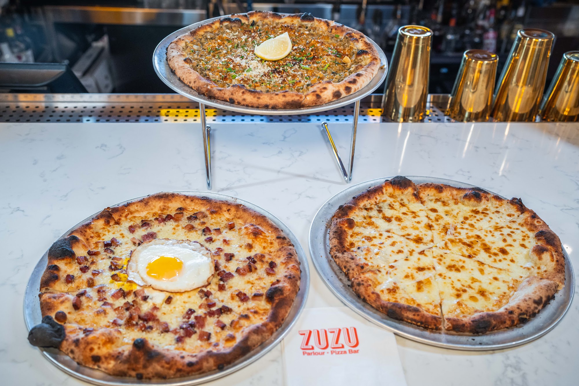 Zuzu Pizza Bar Menu