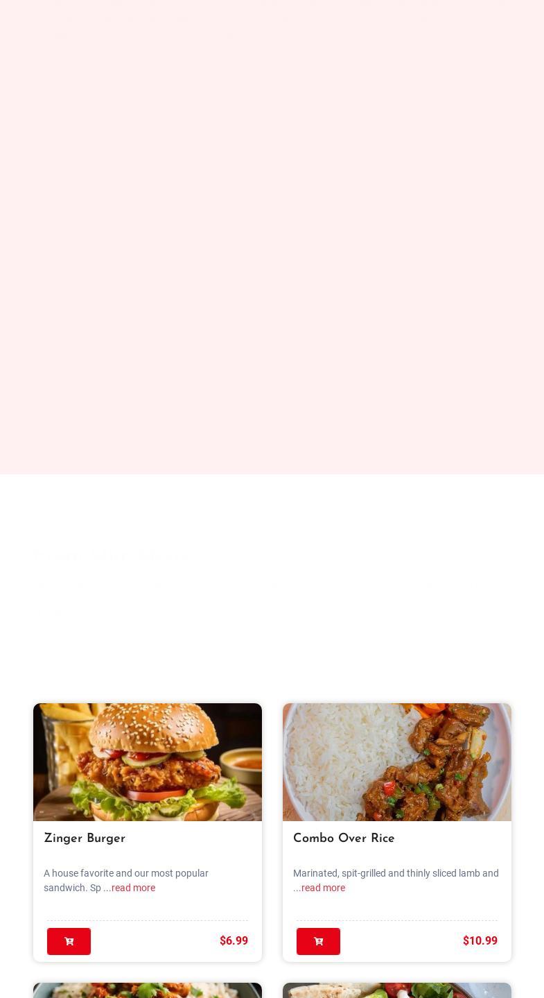 Halal n Spice Pizzeria Menu