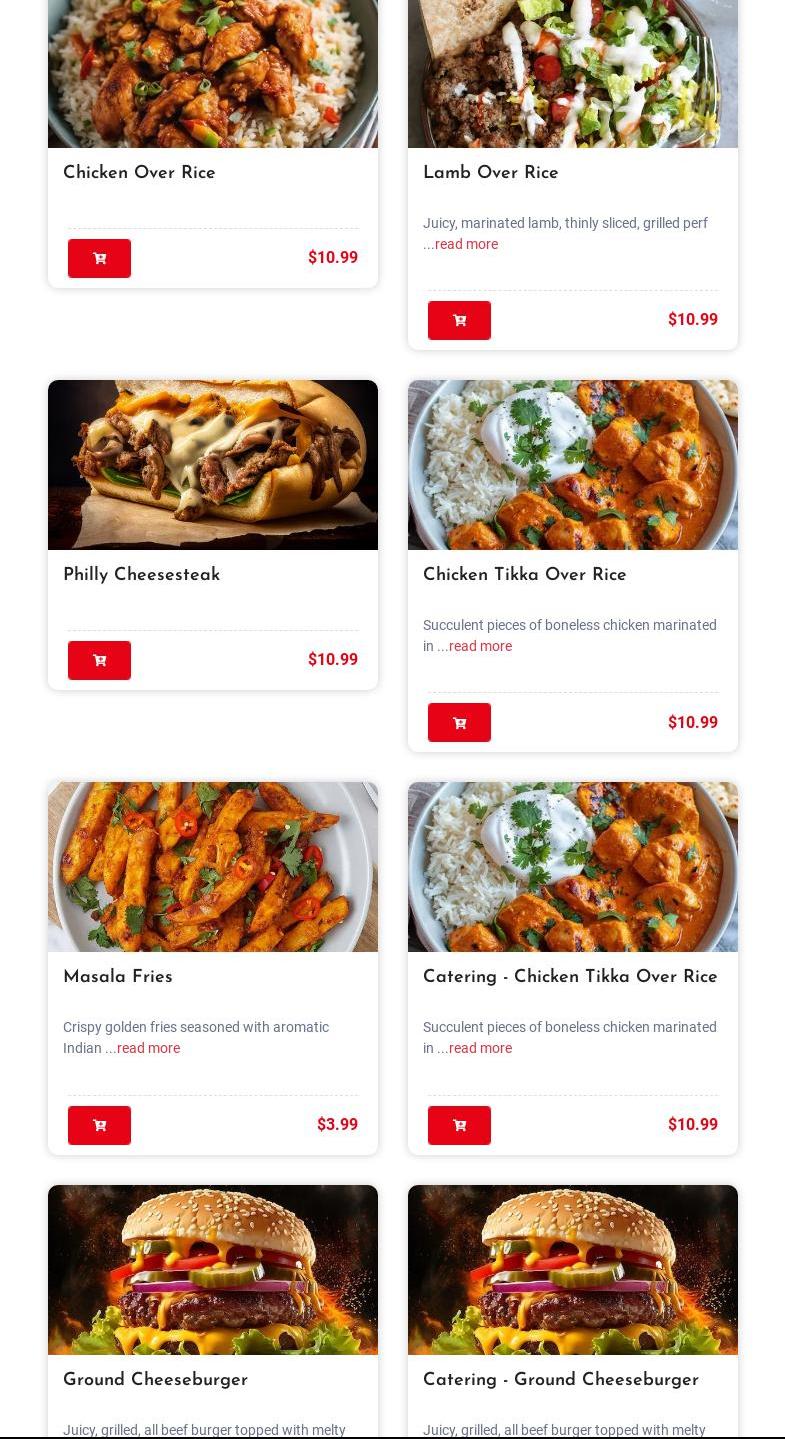 Halal n Spice Pizzeria Menu
