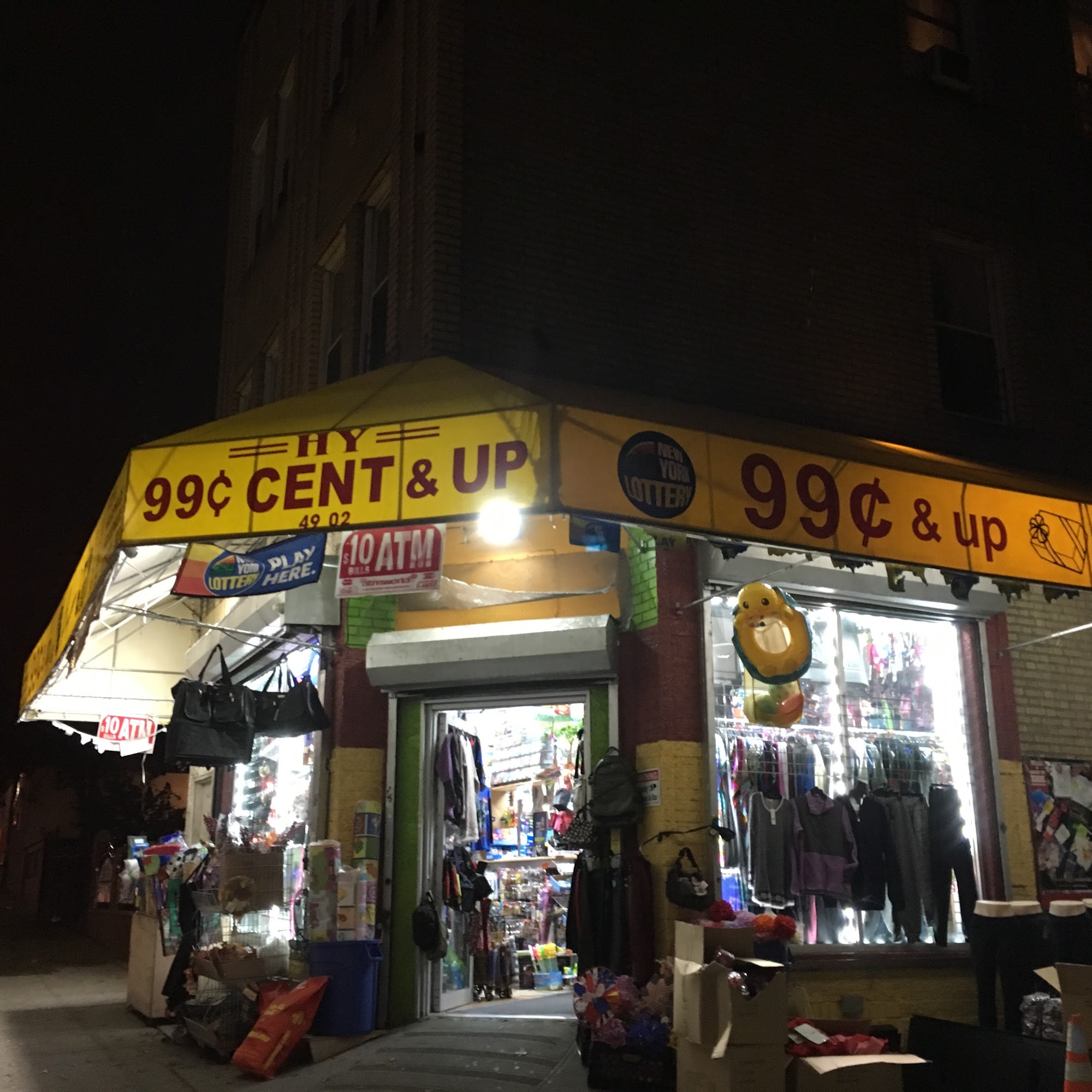 Hy 99¢ Cent & Up Flushing