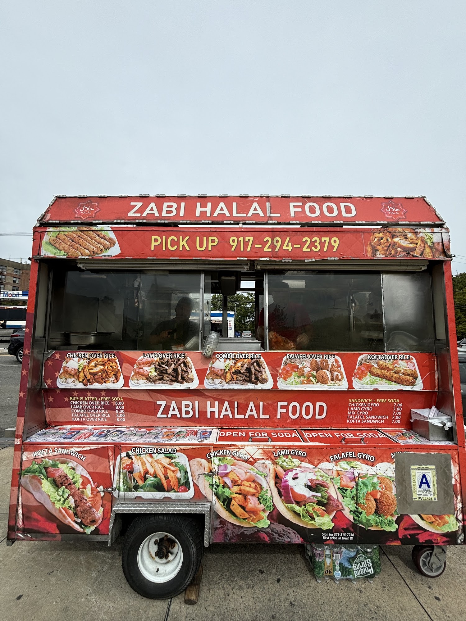 Zabi Halal Food Menu