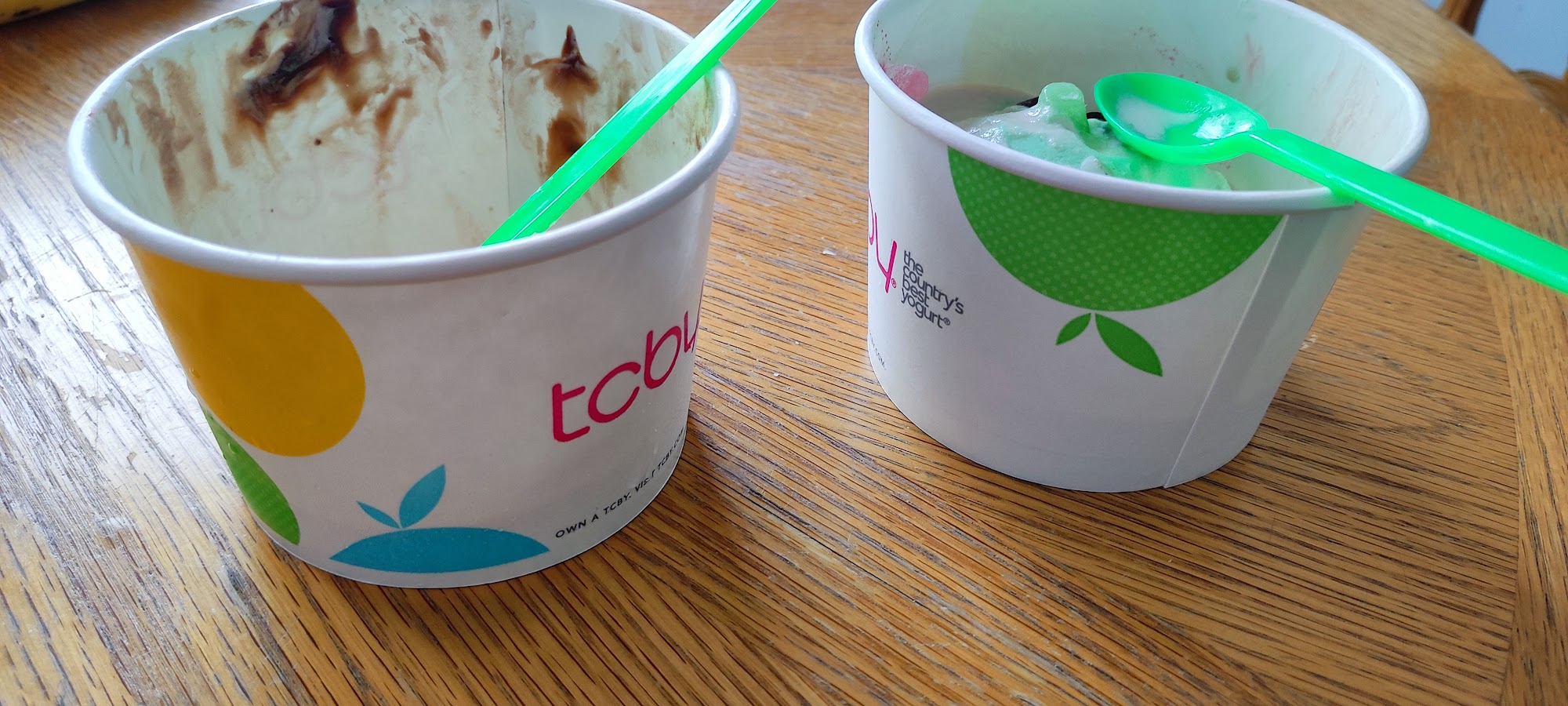 TCBY Menu