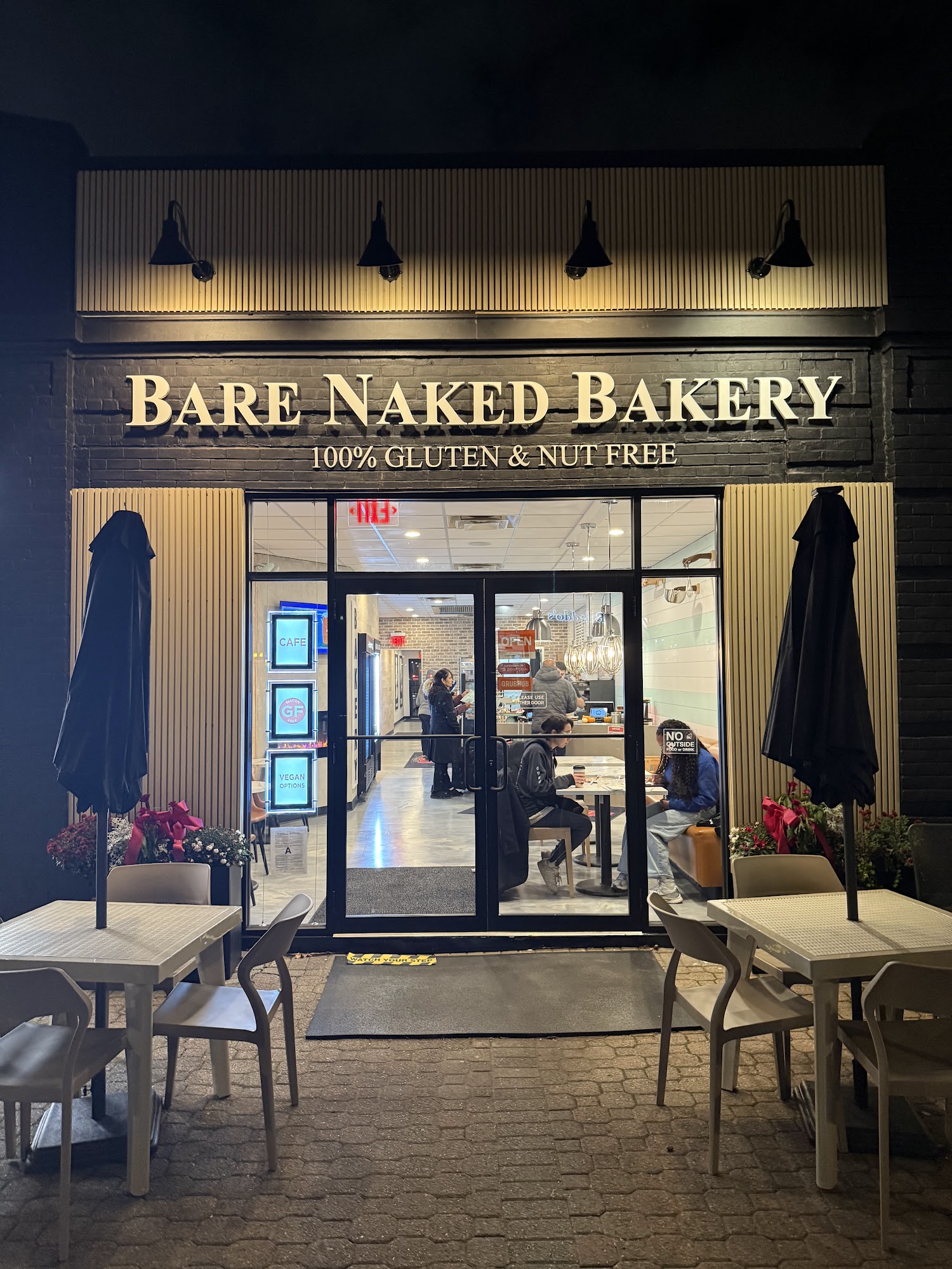 Bare Naked Bakery Menu