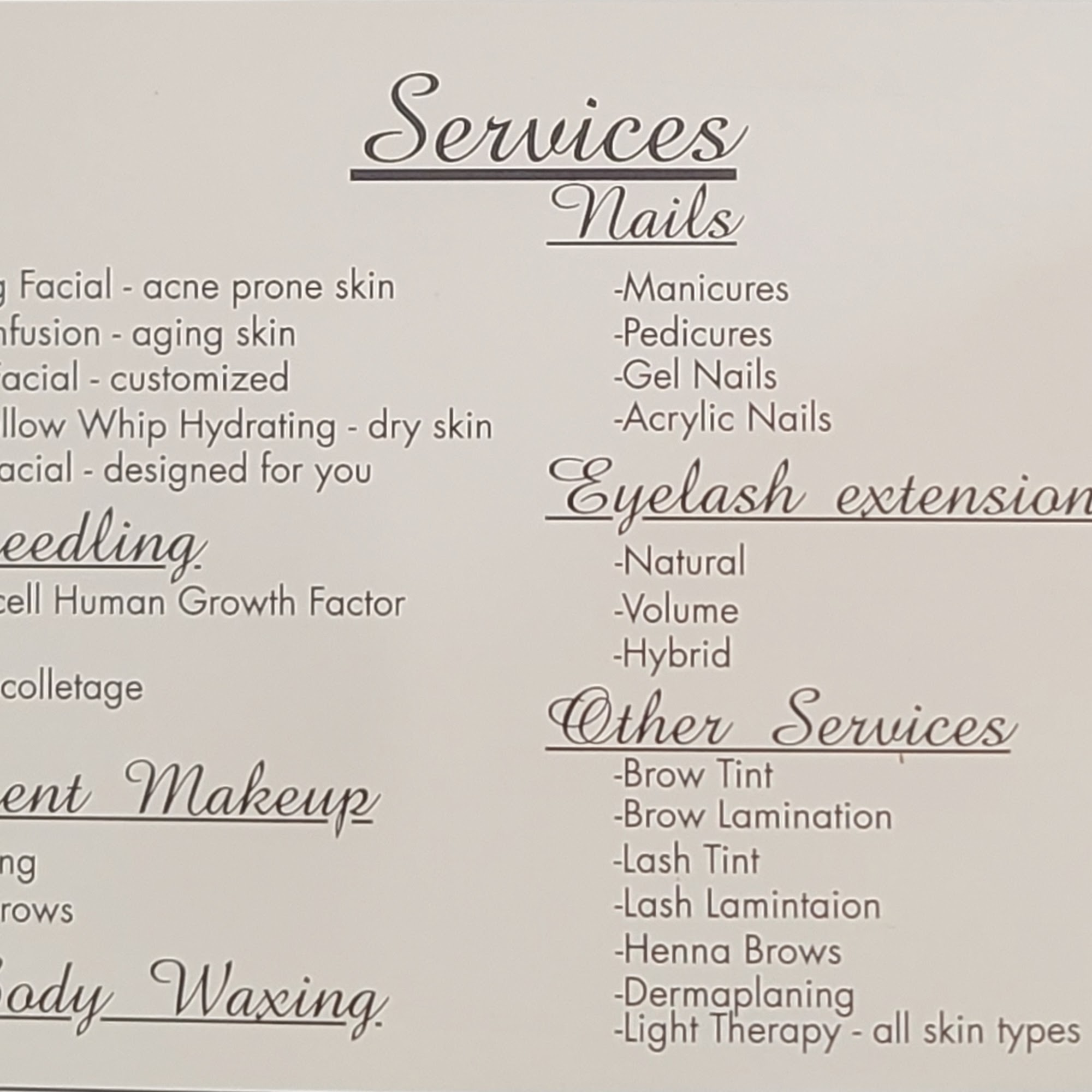 The Beauty Studio with Sarah 127 Main St, Gardiner New York 12525