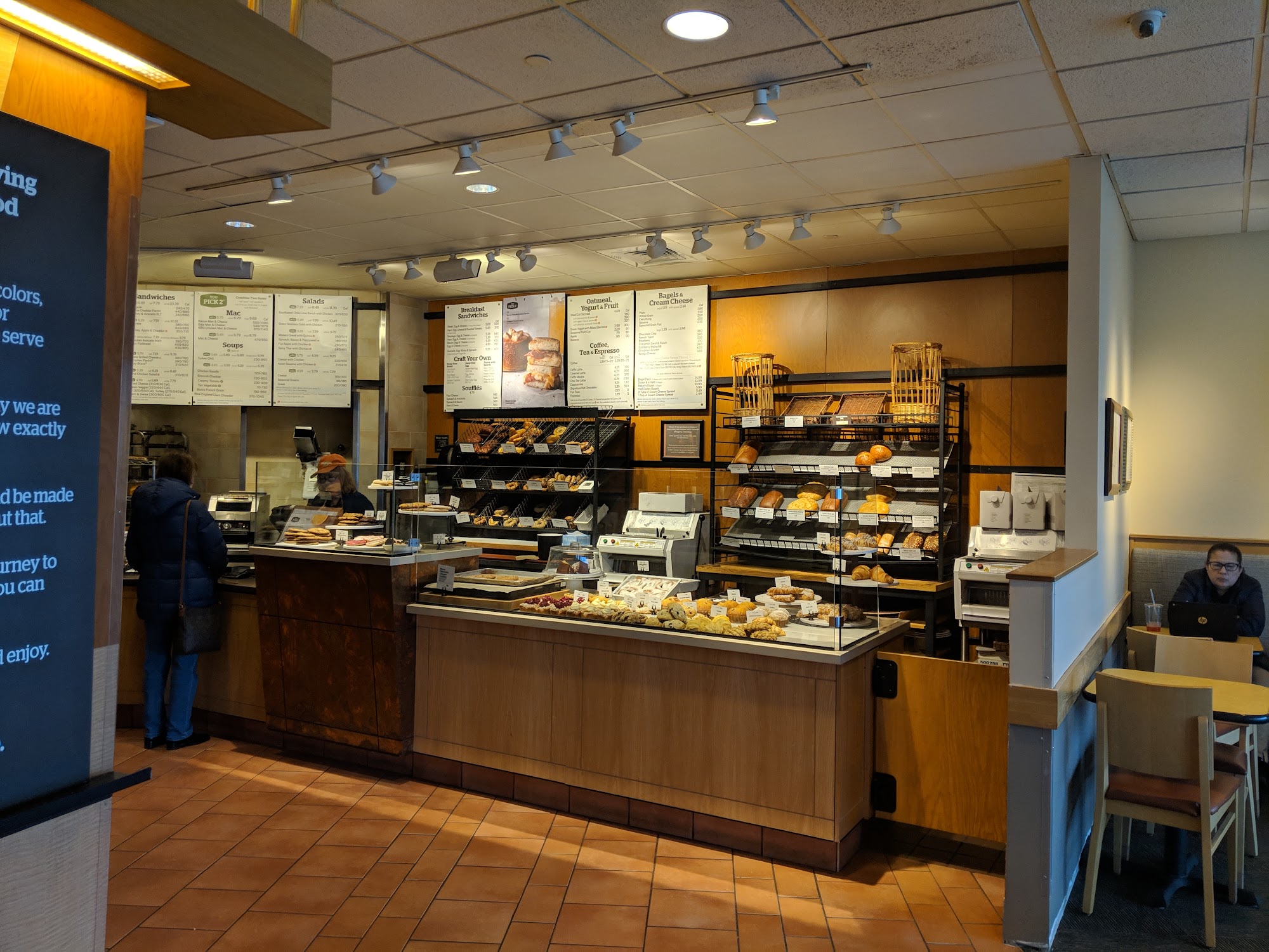 Panera Bread Menu