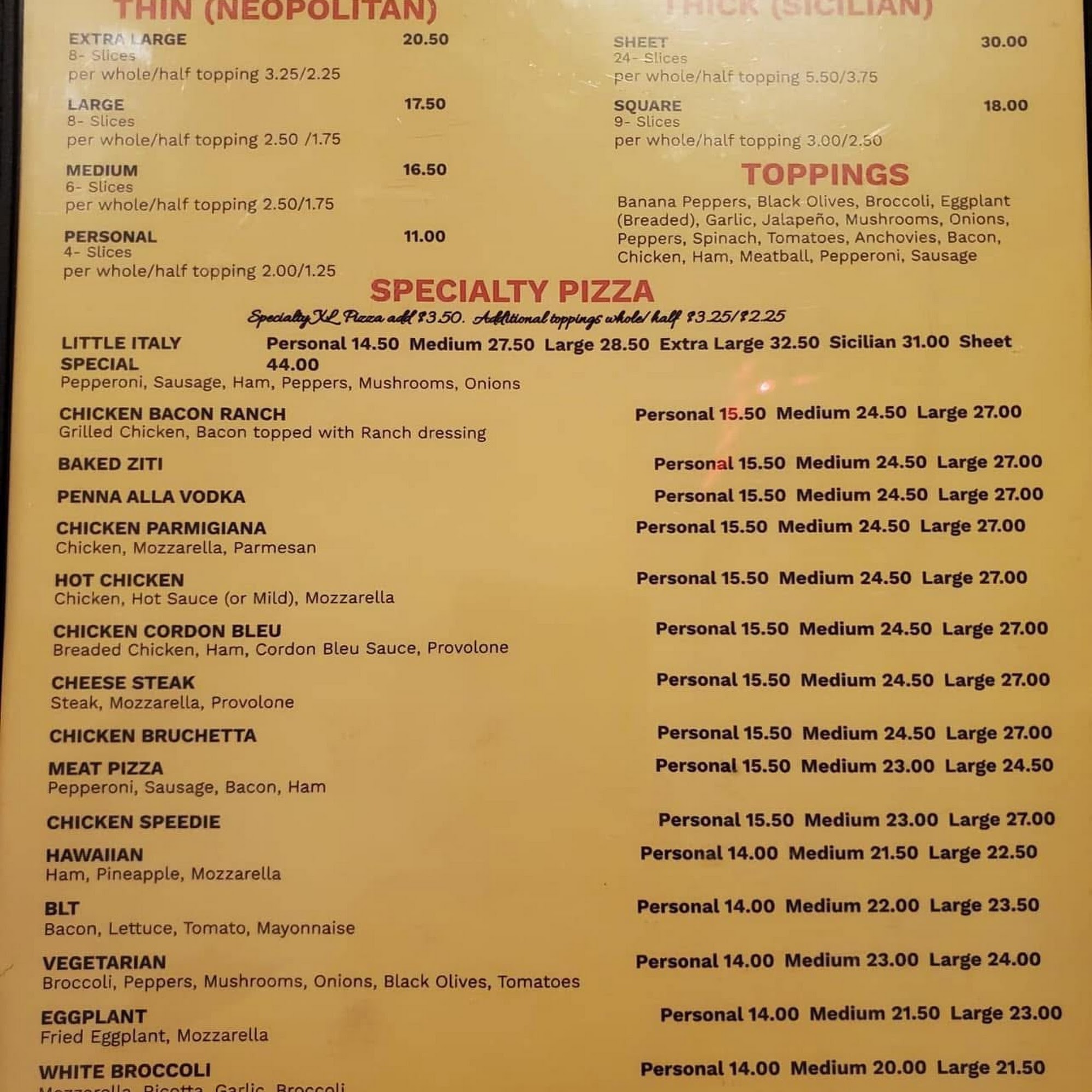 Little Italy II Hancock