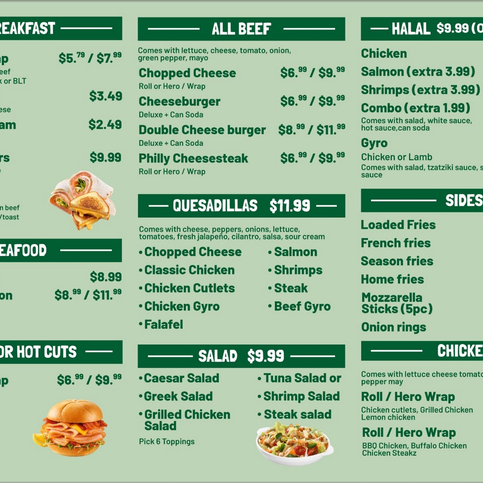 NY Juice & Grill Menu