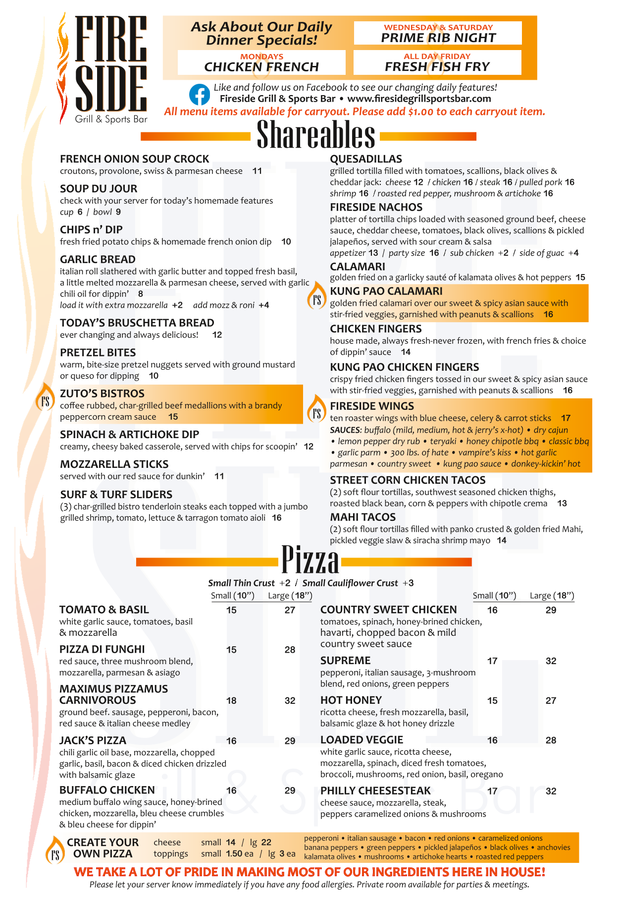 Fireside Grill & Sports Bar Henrietta