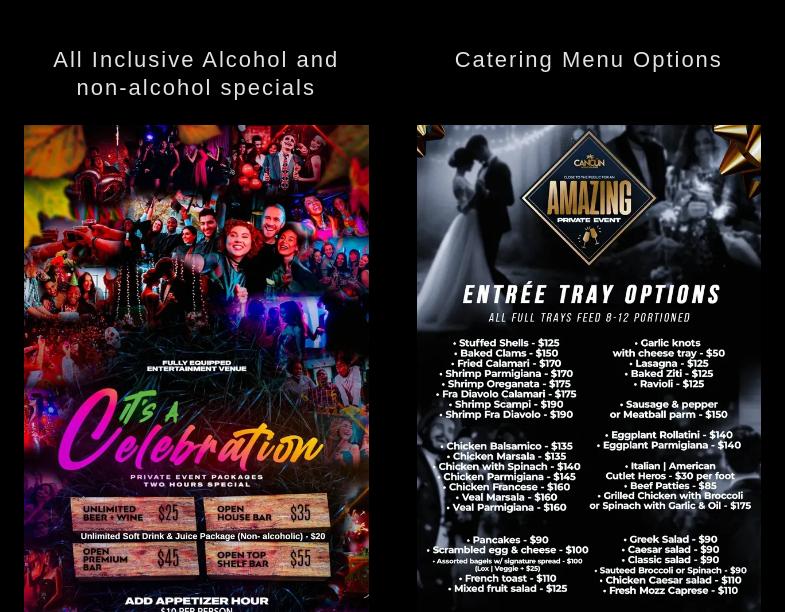 Cancun Bar & Grill Menu
