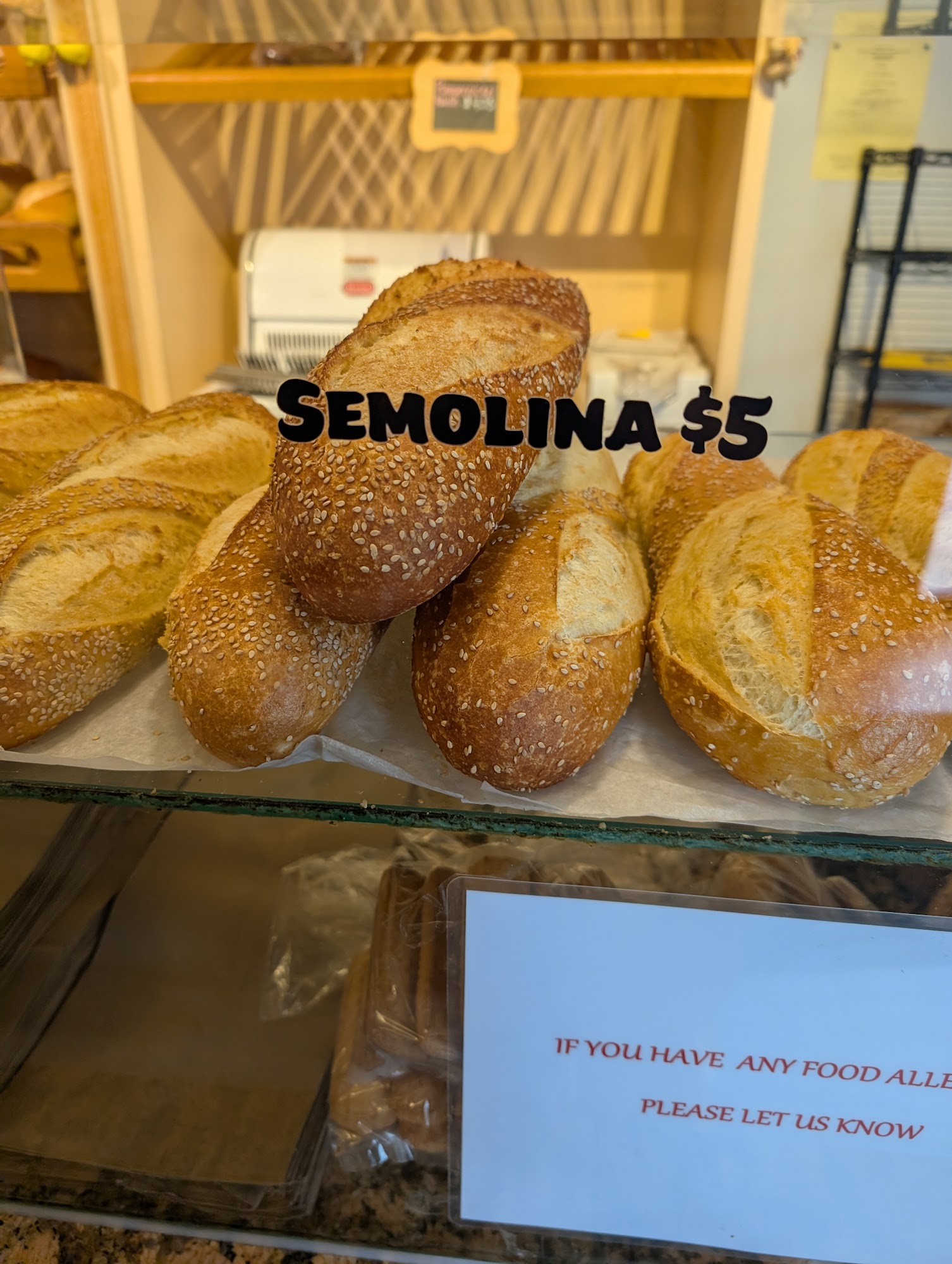 Mario's Brick Oven Breads Menu