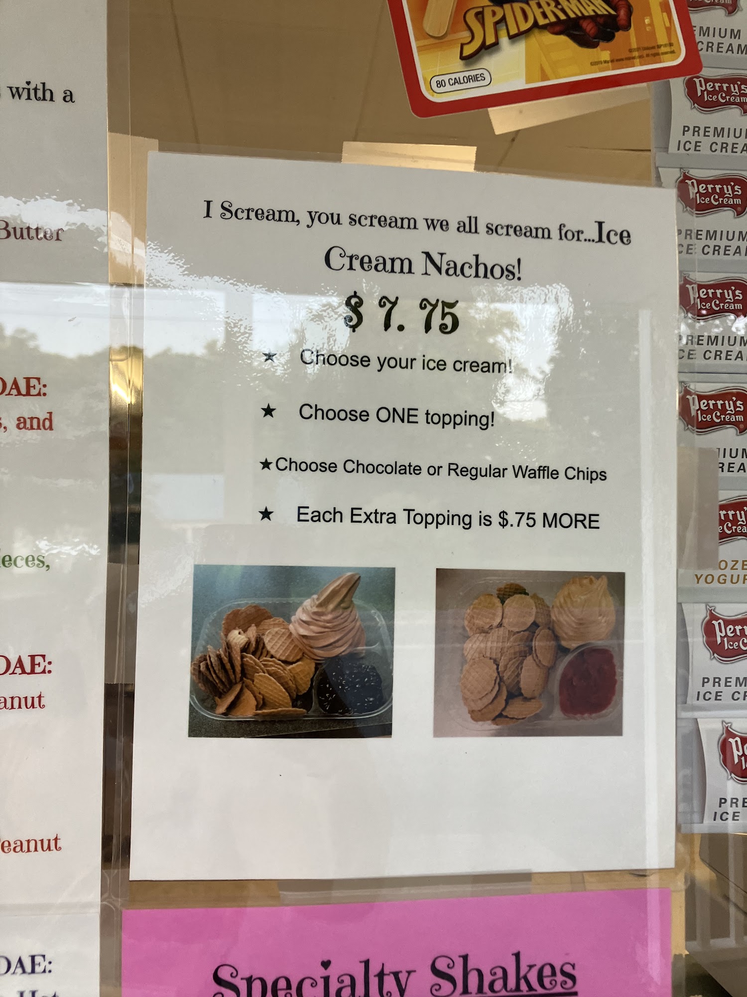 Twin Scoops Inc Menu