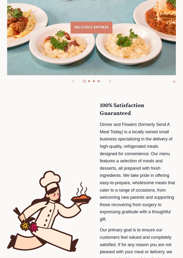 Send A Meal today Menu