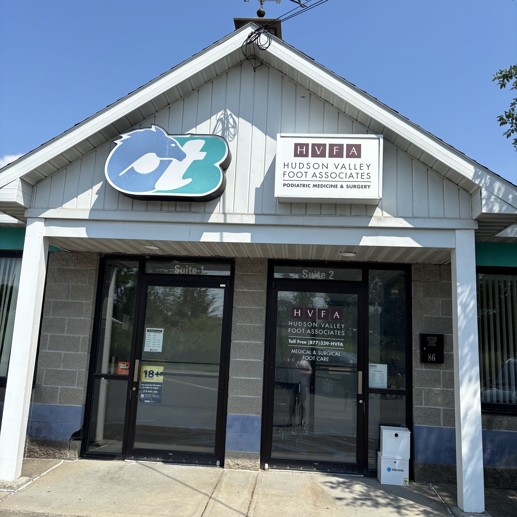 Hudson Valley Foot Associates - An Affiliate of Curalta Foot + Ankle 86 Healy Blvd Suite 2, Hudson New York 12534