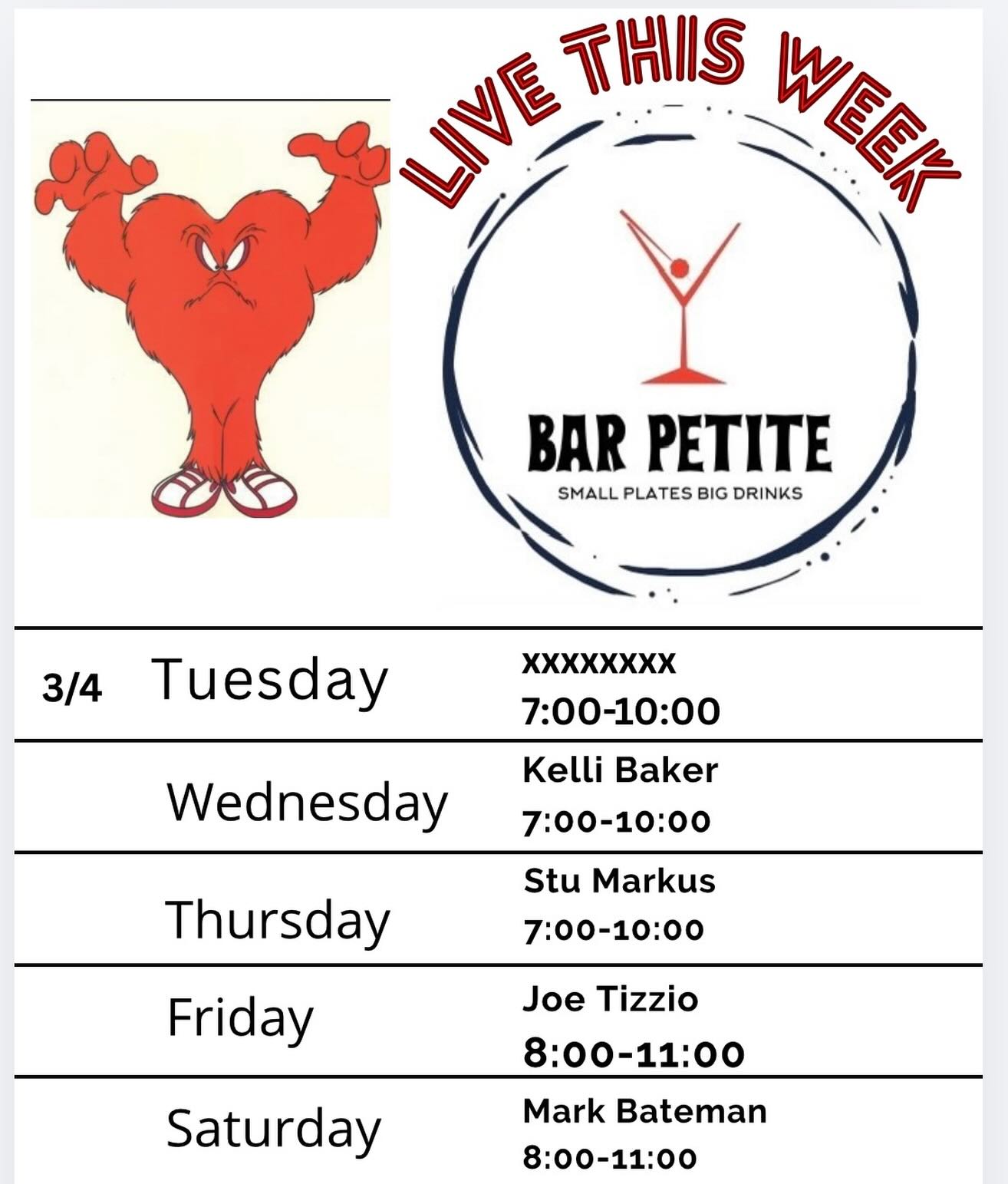 Bar Petite Huntington