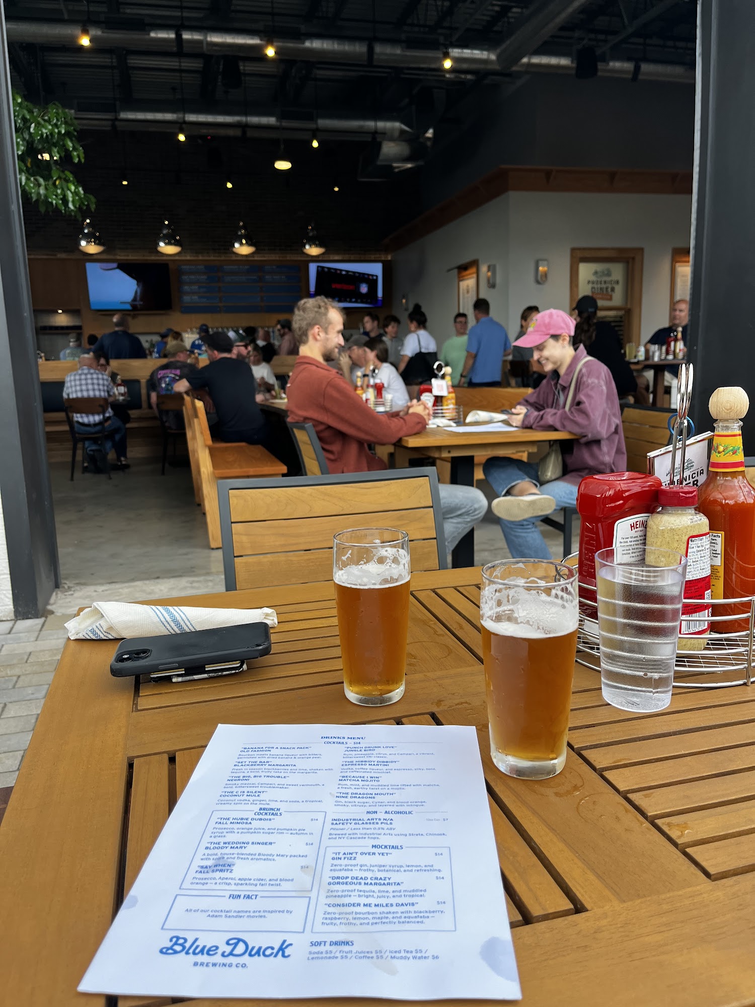 Blue Duck Brewing Company Menu