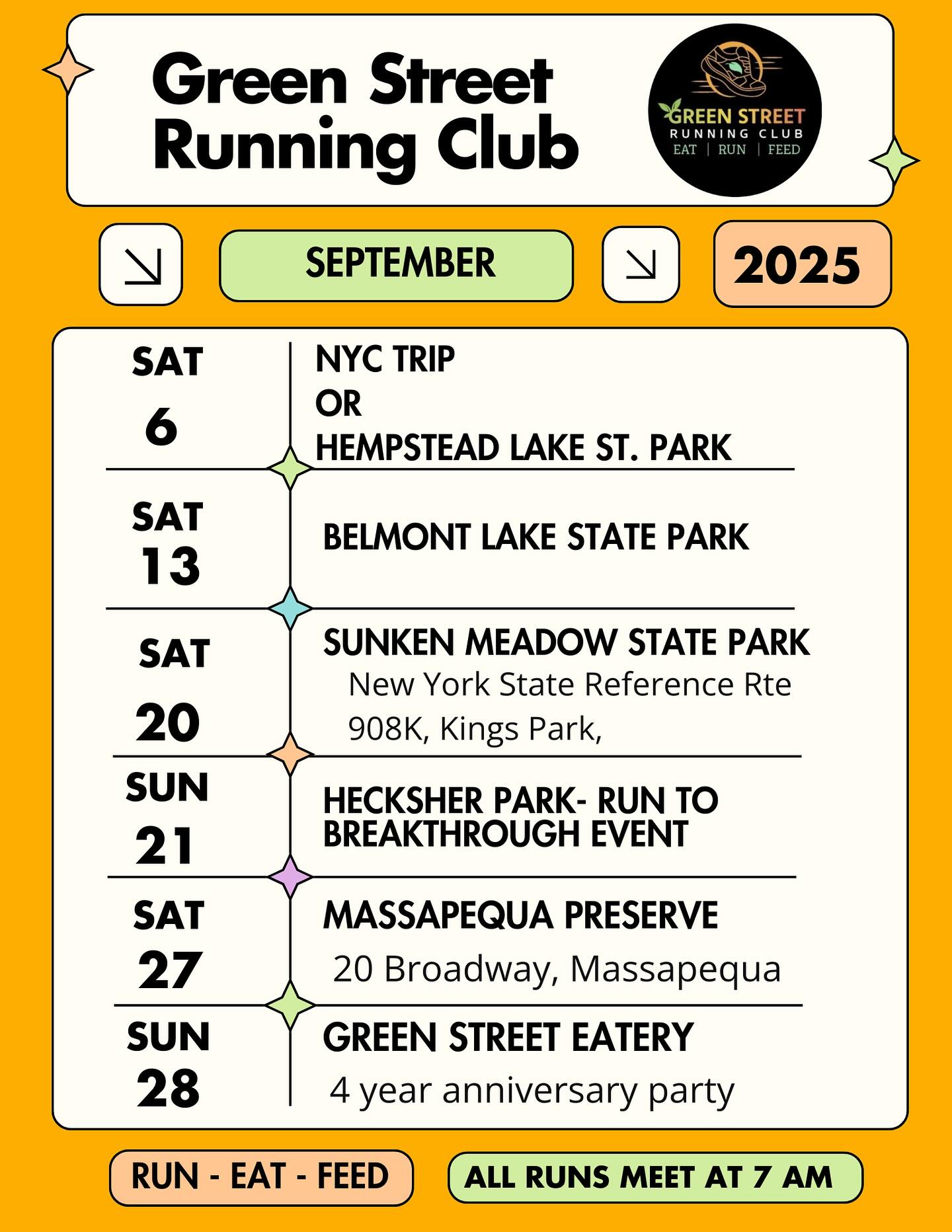 Green street food truck Levittown