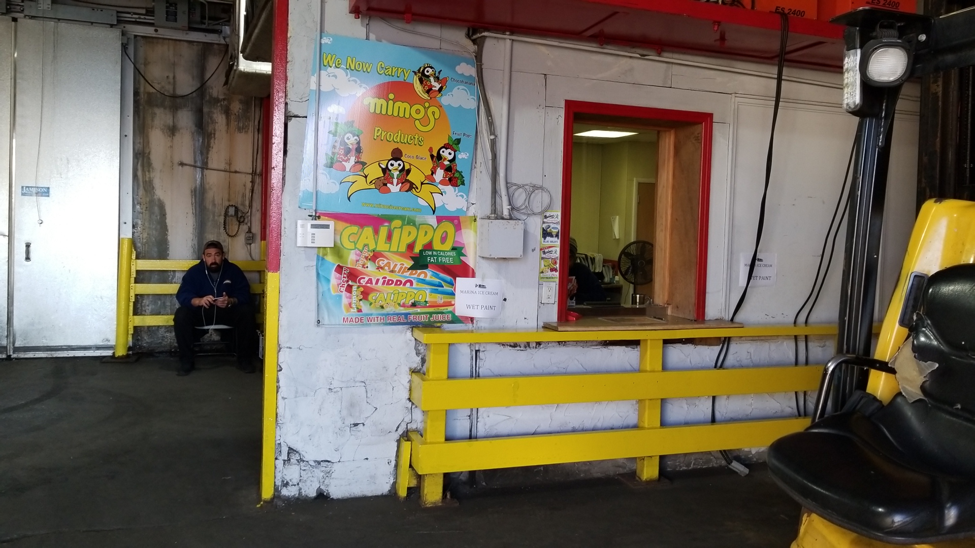 Marina Ice Cream Menu