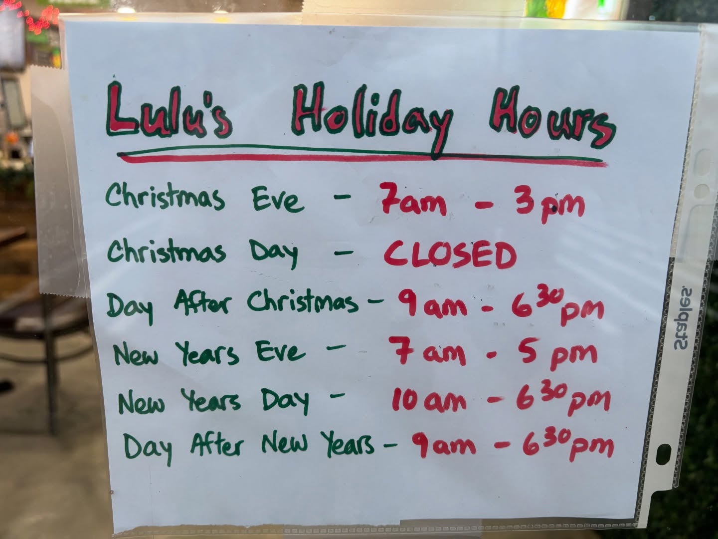 Lulu's Organic Juice bar Lindenhurst