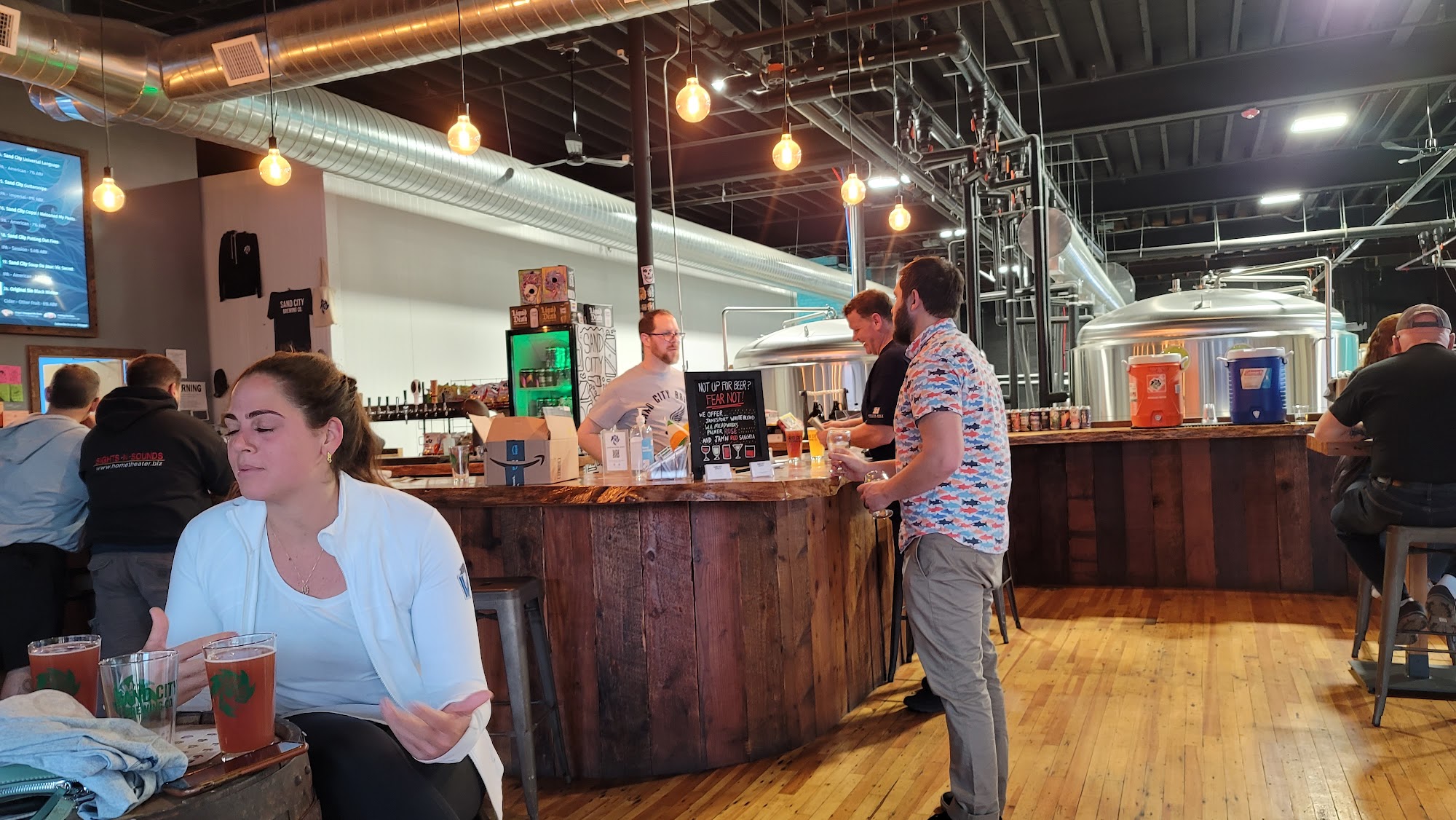 Sand City Brewing Menu