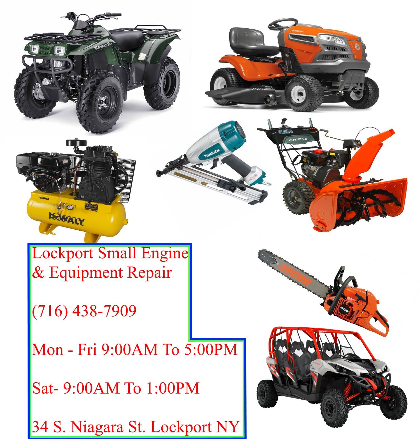 Lockport Small Engine and Equipment Repair Lockport