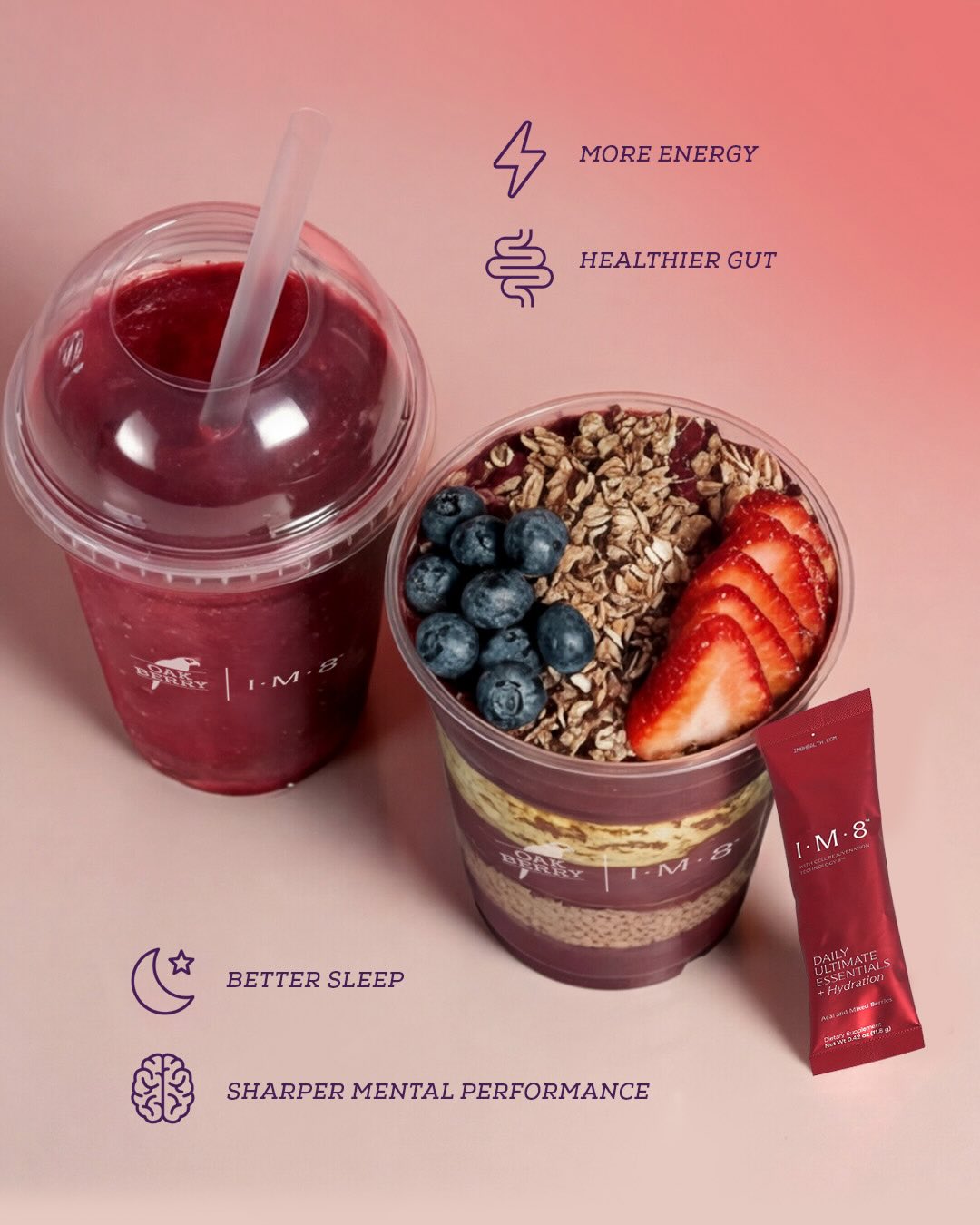Oakberry Acai Manhattan
