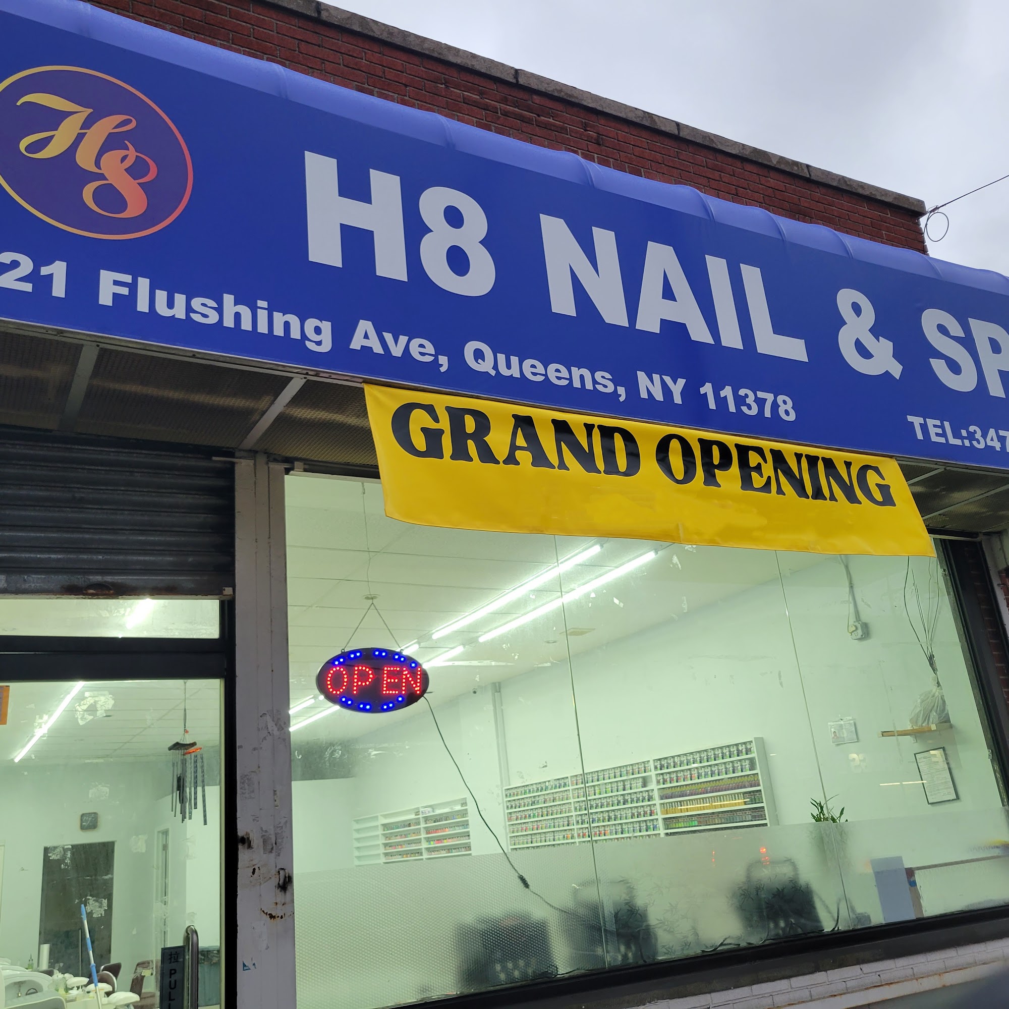 H8 Nail & Spa 62-21 Flushing Ave, Maspeth New York 11378