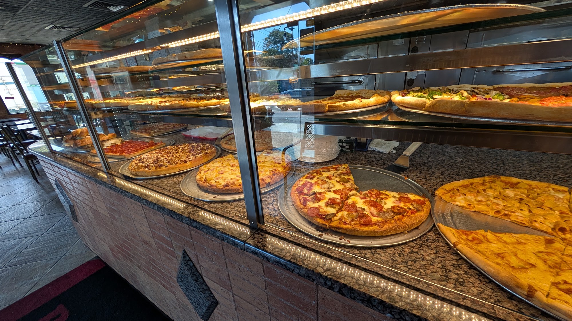 Rosa's Pizza Menu