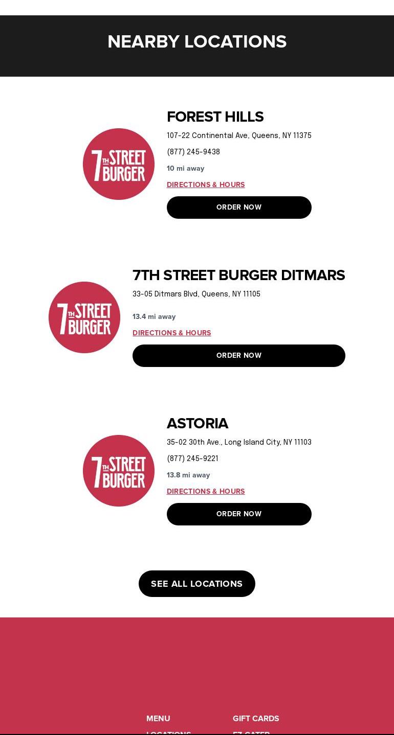 7th Street Burger Mineola 524 Jericho Tpke, Mineola