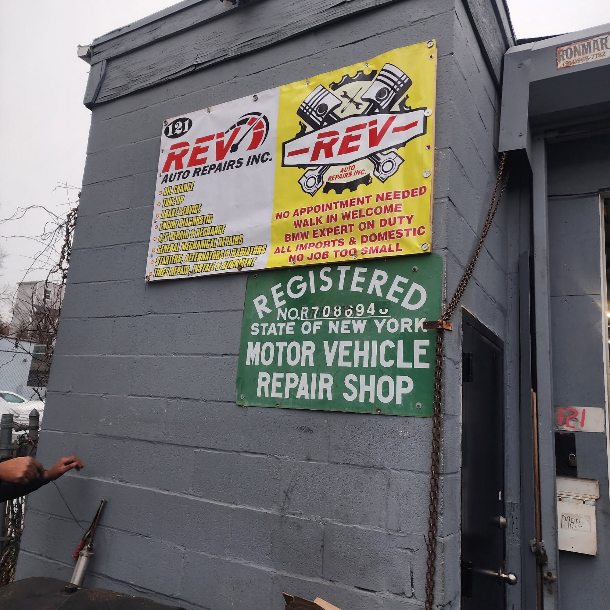 REV AUTO REPAIRS INC Mt Vernon
