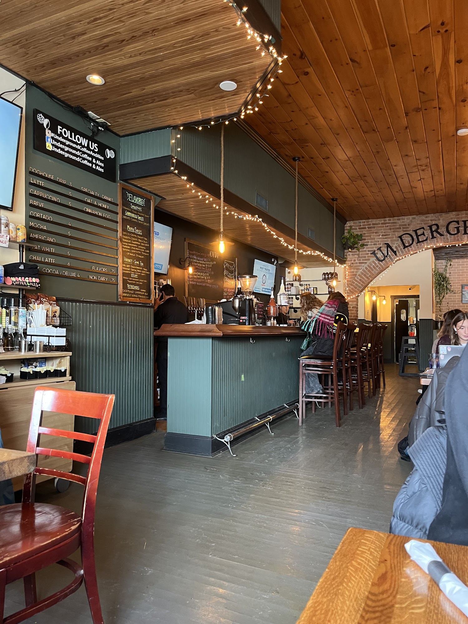 Underground Coffee and Ales New Paltz
