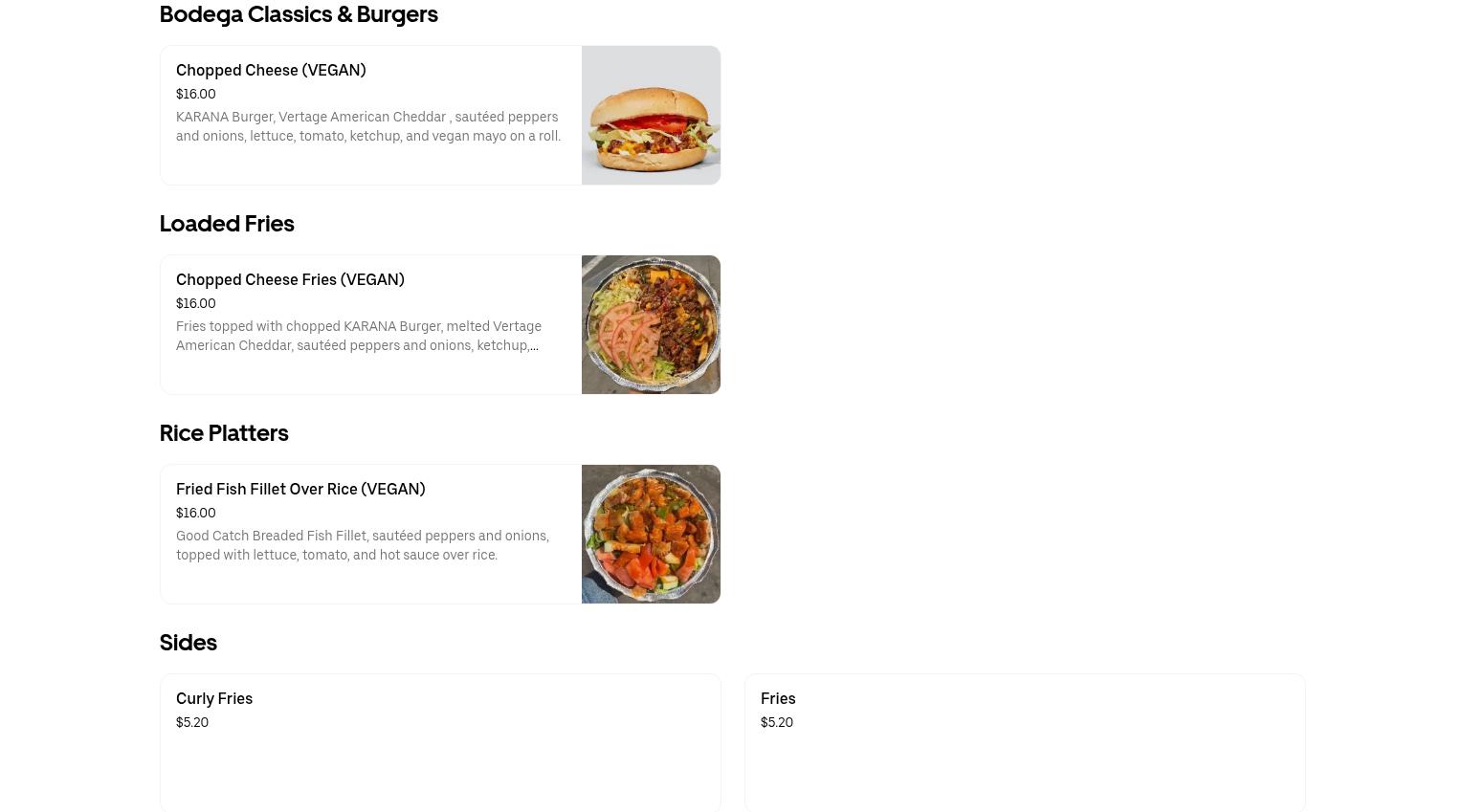 Lenox Gourmet Deli & Grocery Menu