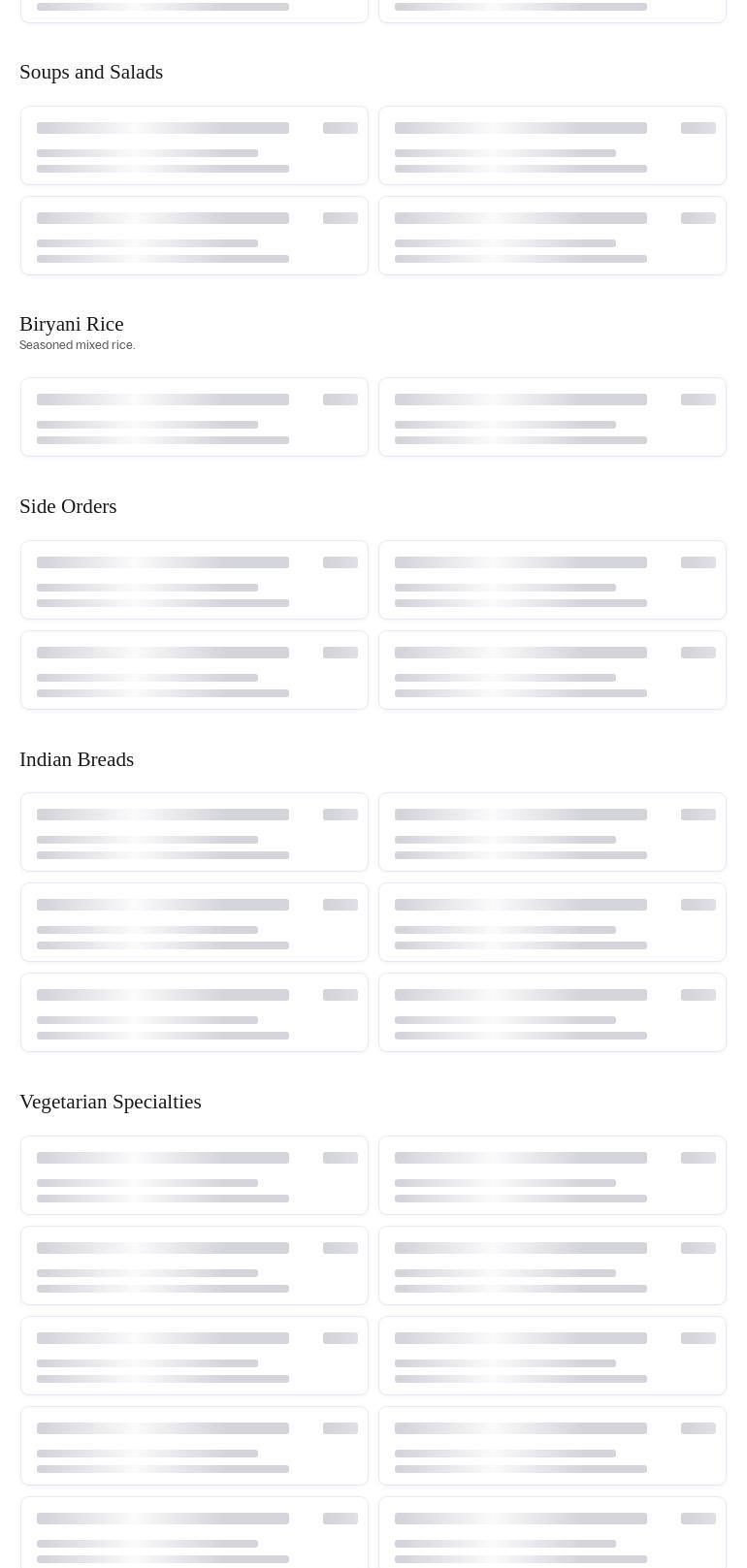 Johal Deli Menu